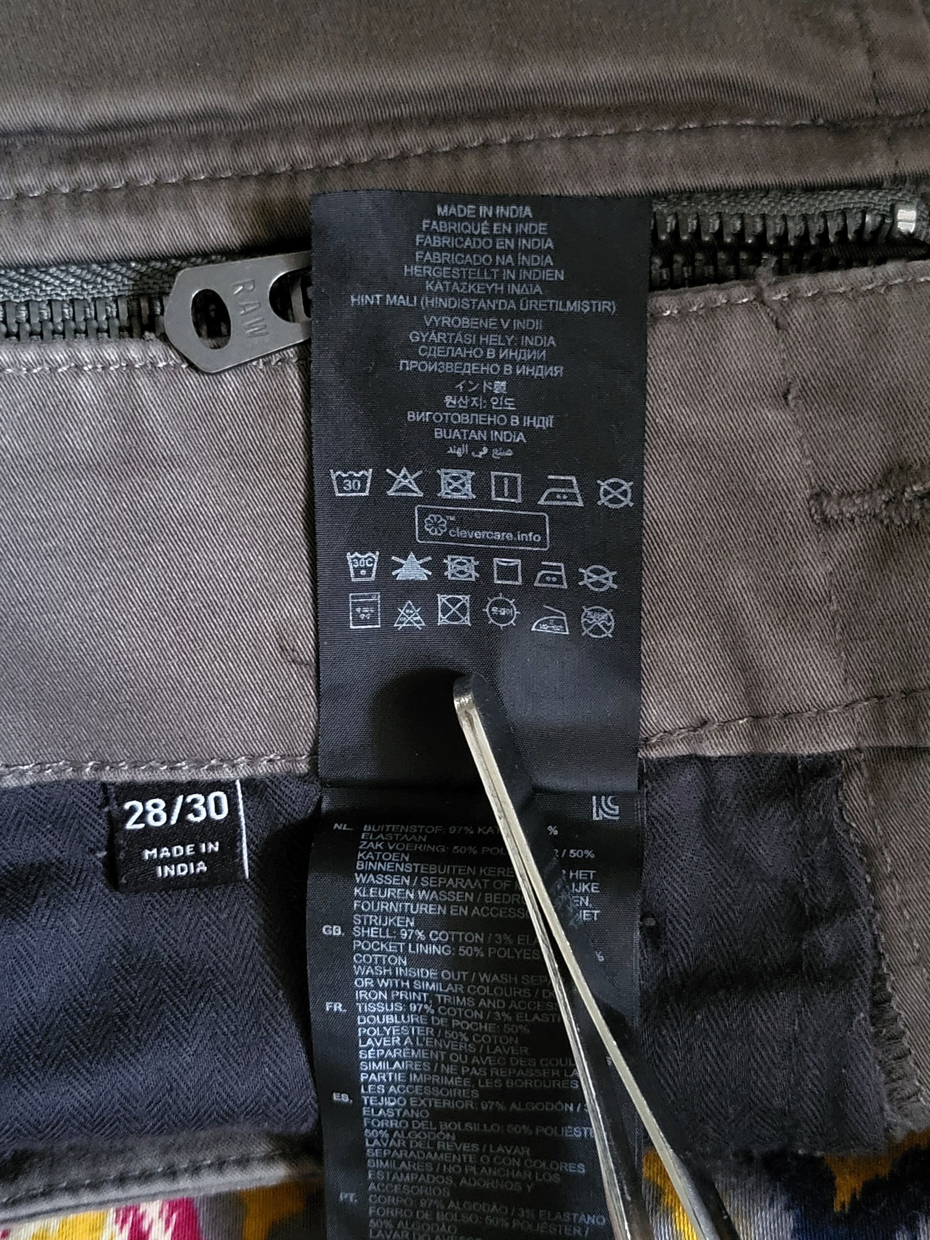 G-Star G-Star Raw Cargo Pants.Size 28/30. Size US 28 / EU 44 - 9 Thumbnail