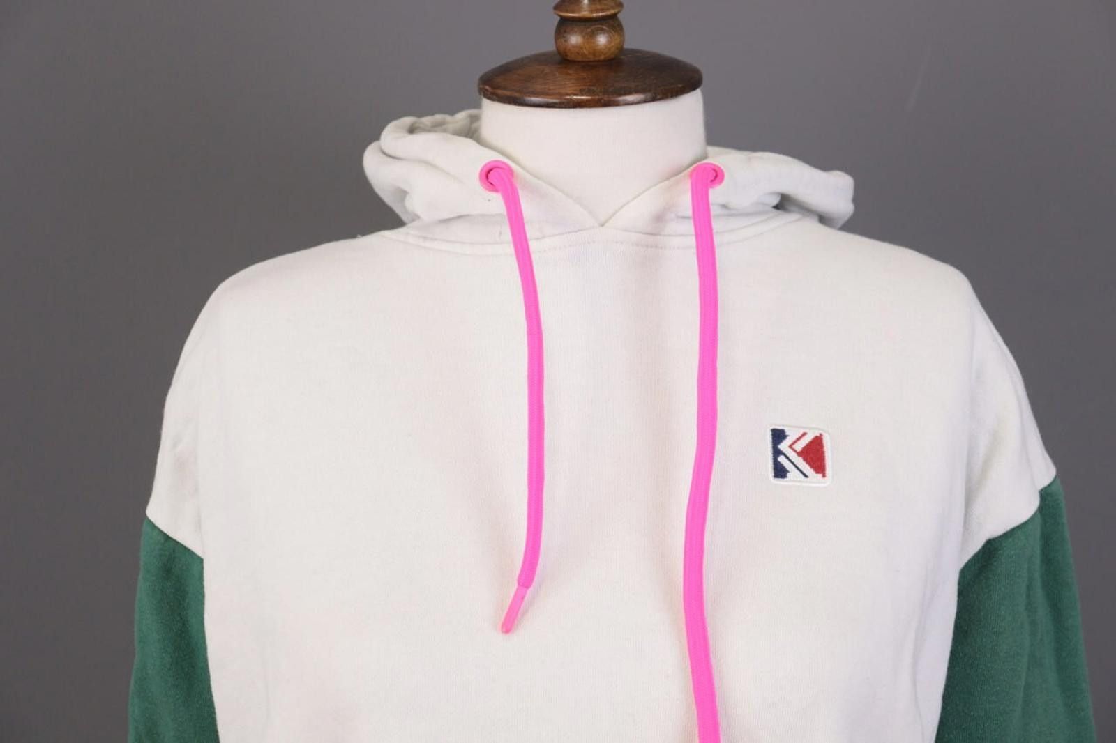 Karl Kani Karl Kani White Hooded Cropped Sweatshirt Sweater Size XS Size XS / US 0-2 / IT 36-38 - 3 Thumbnail