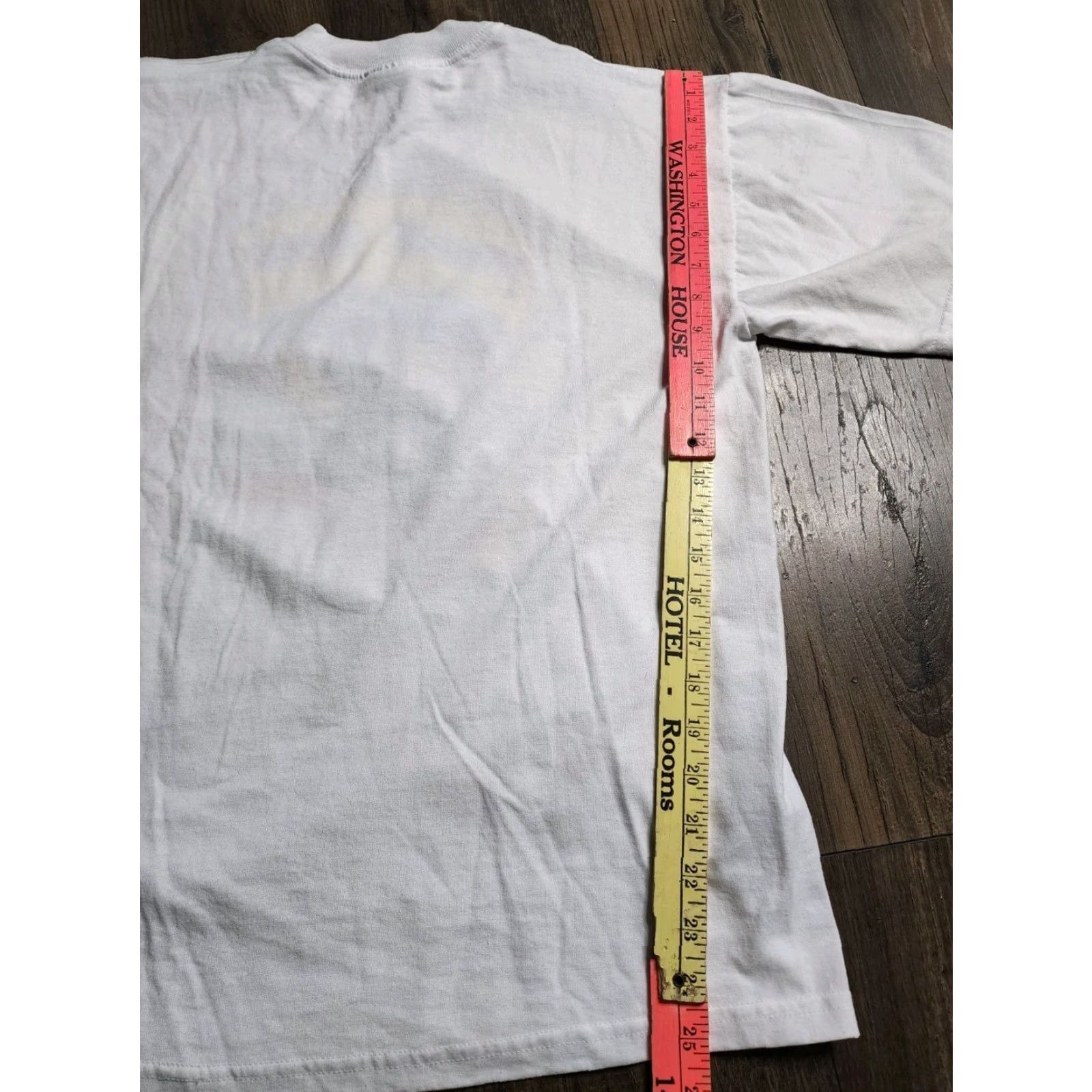 Jerzees VINTAGE Jerzees T-Shirt Men M Mardi Gras 2003 Lake Wales FL White Crew Neck Short Sleeve Cotton Blend Size US M / EU 48-50 / 2 - 2 Thumbnail
