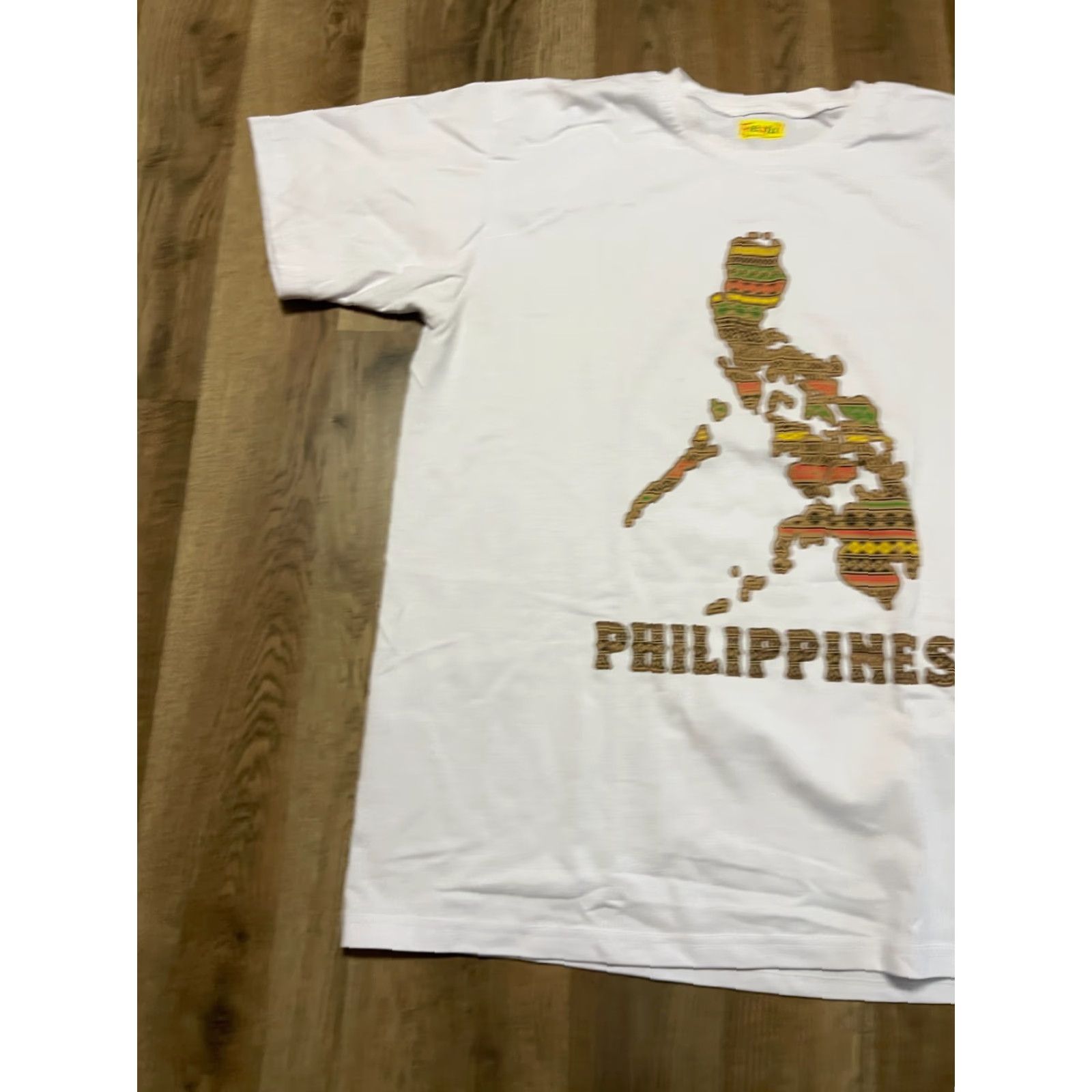 Vintage Fiesta Shirt Men White Philippines Map Mabuhay Pinoy Crew Neck Short Sleeve XL Regular Vintage: No Size US XL / EU 56 / 4 - 3 Thumbnail