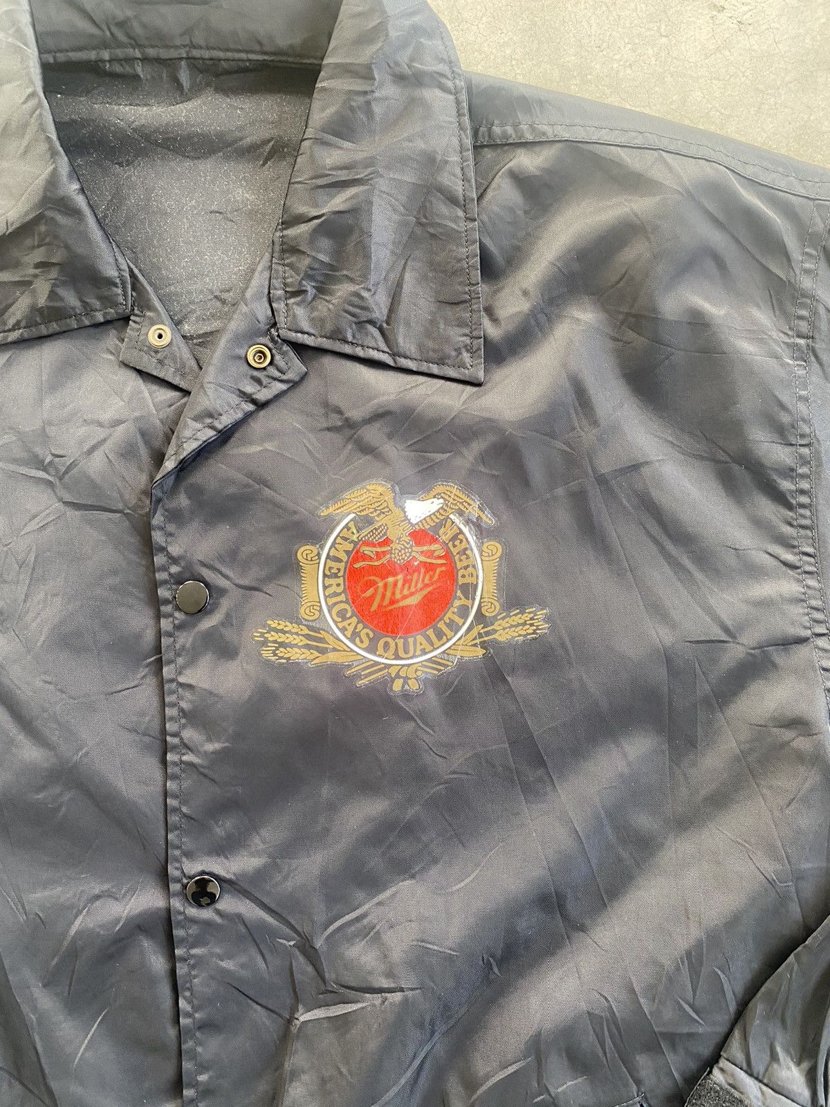 Japanese Brand × Vintage VINTAGE MILLER SPECIAL DRAFT BEER COACH JACKET Size US L / EU 52-54 / 3 - 3 Thumbnail