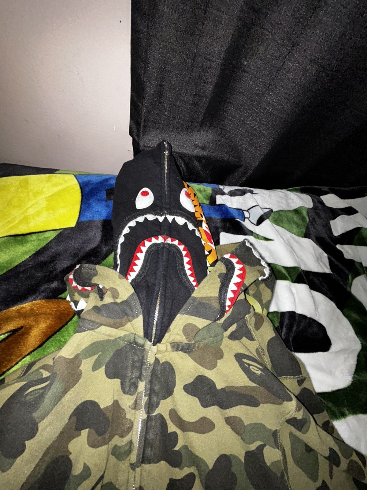Bape Bape Full Zip Up Double Hood Size S / US 4 / IT 40 - 2 Thumbnail