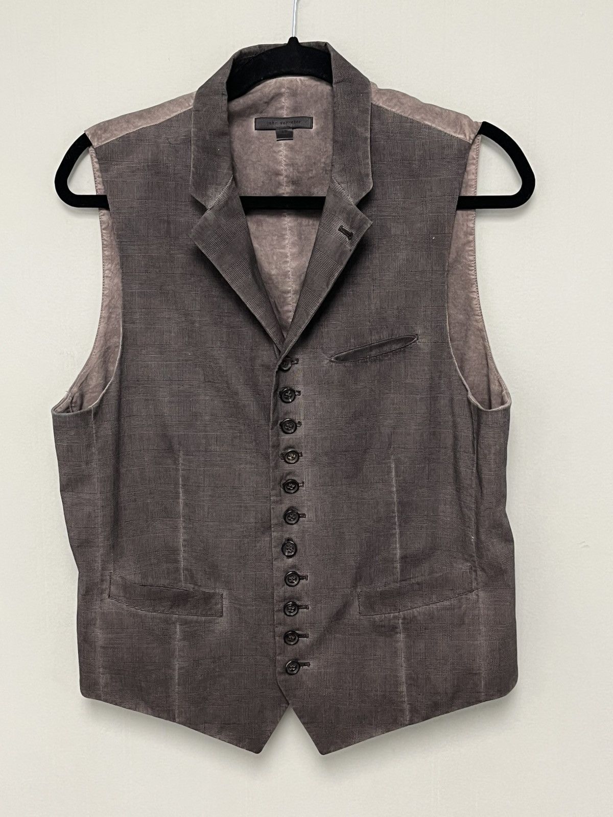 John Varvatos Multibutton vest. 48 Size US M / EU 48-50 / 2 - 3 Thumbnail