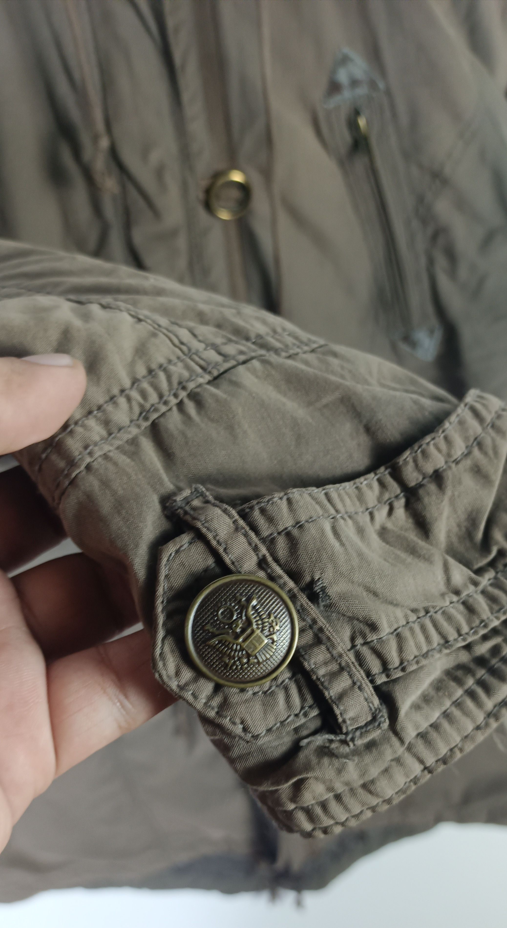 If Six Was Nine × Japanese Brand × Le Grande Bleu (L.G.B.) 🇯🇵Sorridere Military"Sixty Five Spirit" Parka Multi Pocket Size US L / EU 52-54 / 3 - 9 Thumbnail