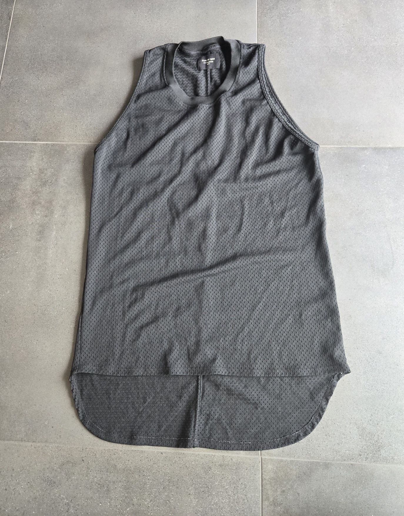 トップス Fear of god 5th collection mesh tank top Fear of God Fear of God Fifth Collection Mesh Tank Top | Grailed
