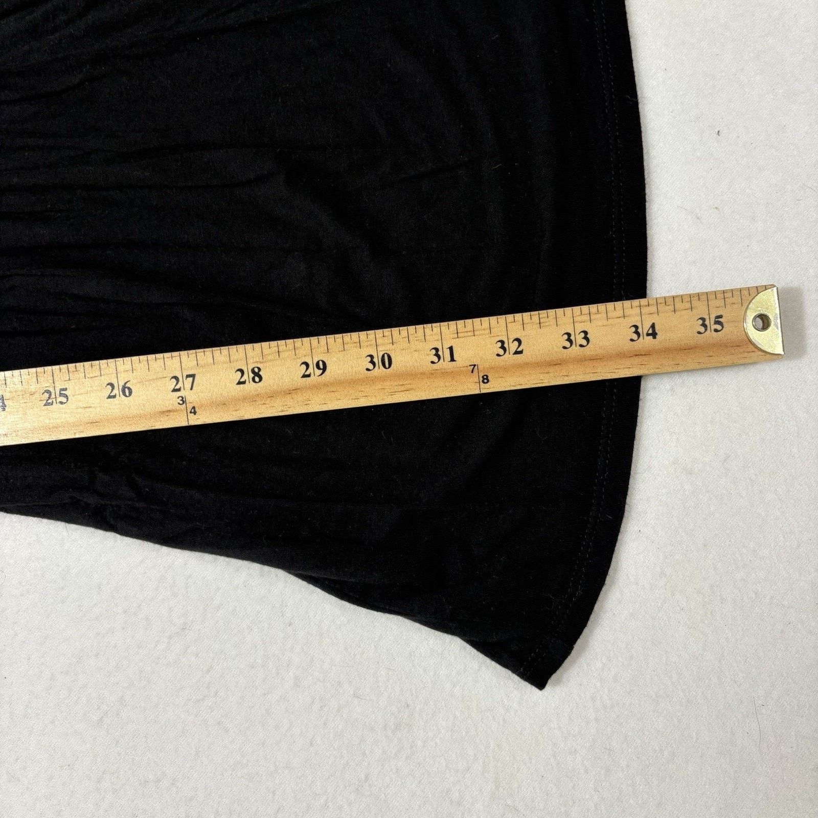 Other Fashion Nova Medium Wide/Flared Leg Pants Black Trousers Size 32" / US 10 / IT 46 - 8 Thumbnail