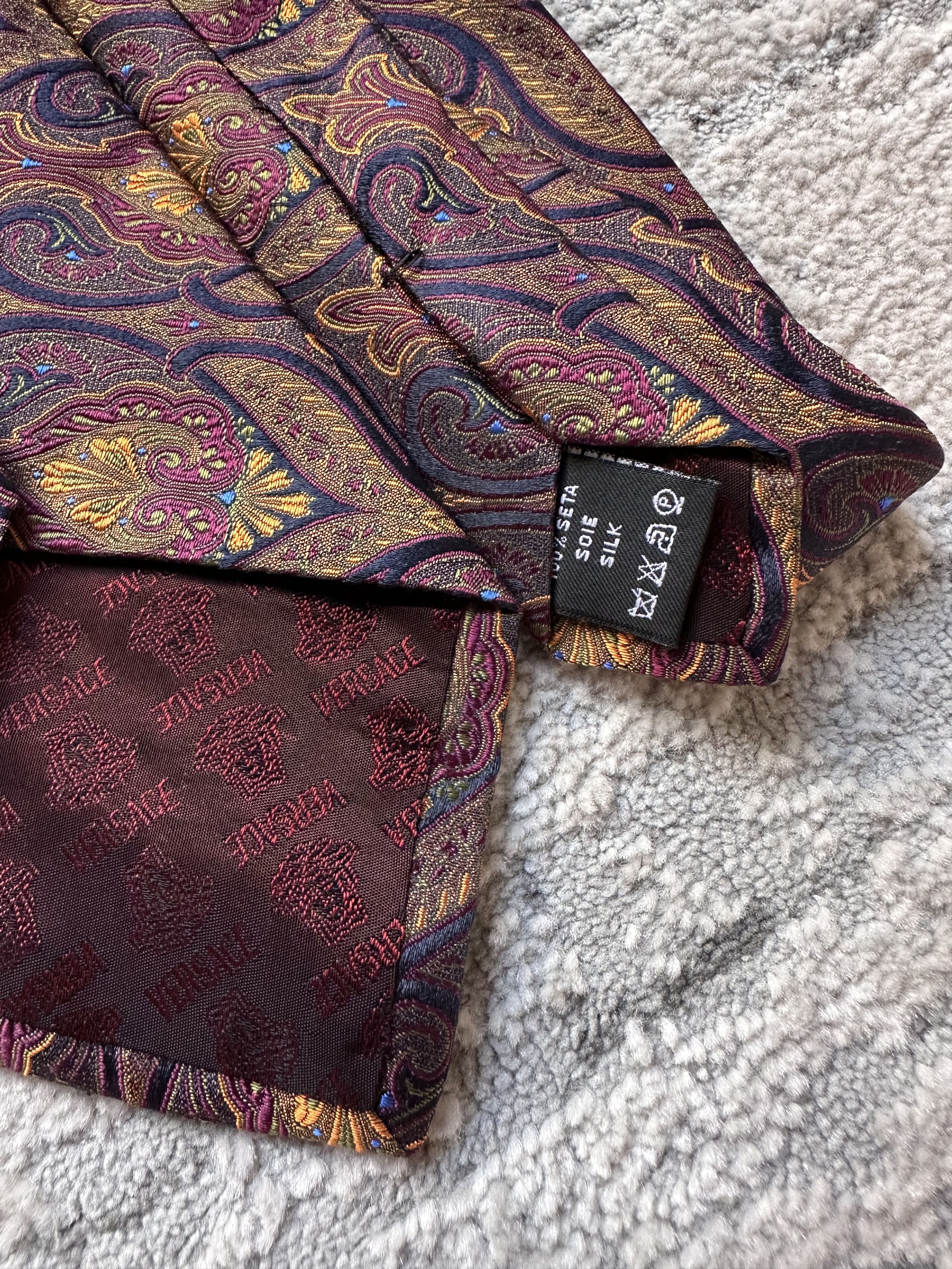 Versace Versace tie Size ONE SIZE - 5 Thumbnail