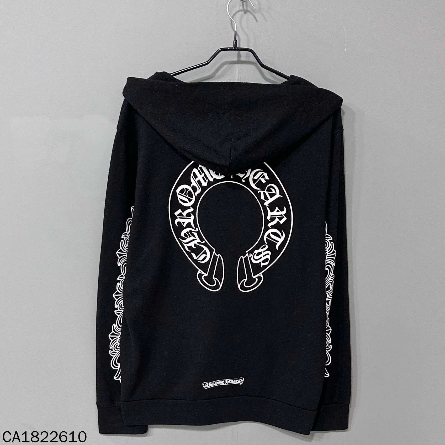 Chrome Hearts Chrome Hearts Black Arm Vine Horseshoe Zipper Hoodie M Size M / US 6-8 / IT 42-44 - 3 Thumbnail