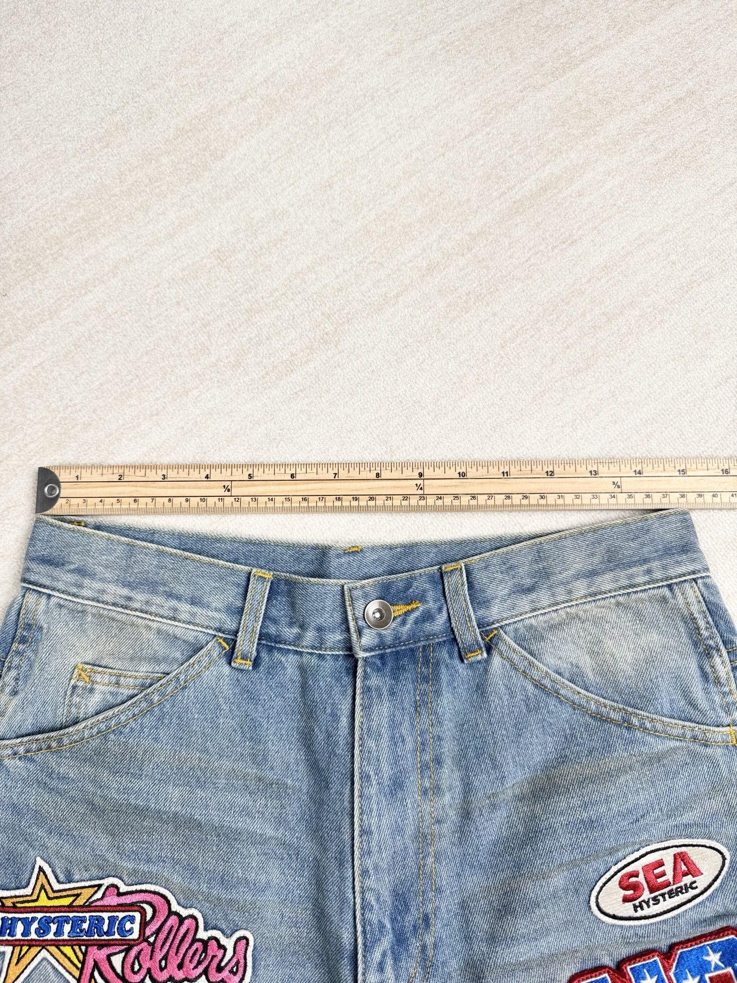 Hysteric Glamour hysteric Glamour x wind and sea jean Size US 31 - 7 Thumbnail