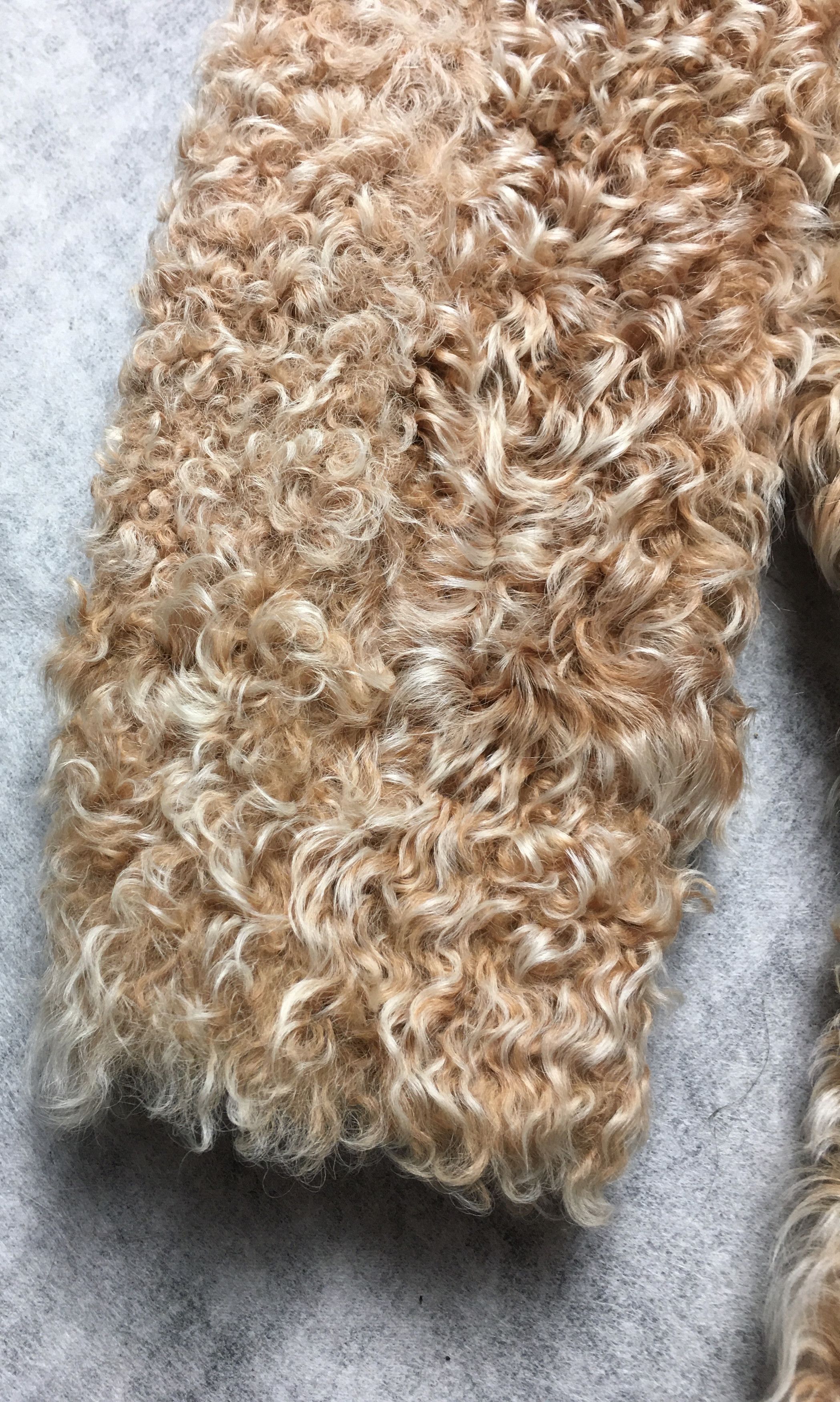 Vintage Vintage Carla Mosse Shearling Fur Coat Fox Fur Collar Sz S Size S / US 4 / IT 40 - 7 Thumbnail