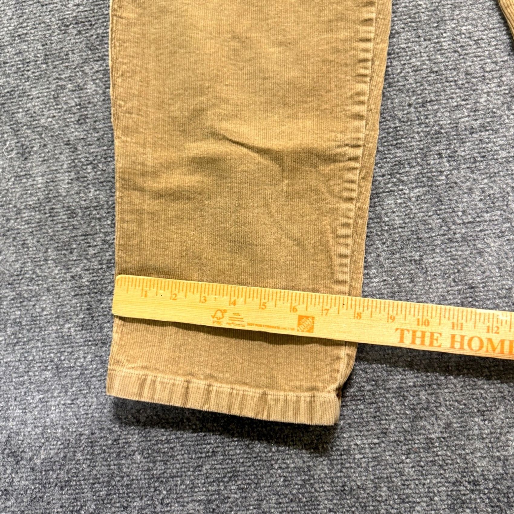 Vintage VINTAGE L.L.Bean Pants Women's 14W Beige Corduroy Cotton Blend Casual Dress Pants Womens Size 36" / US 14 / IT 50 - 7 Thumbnail