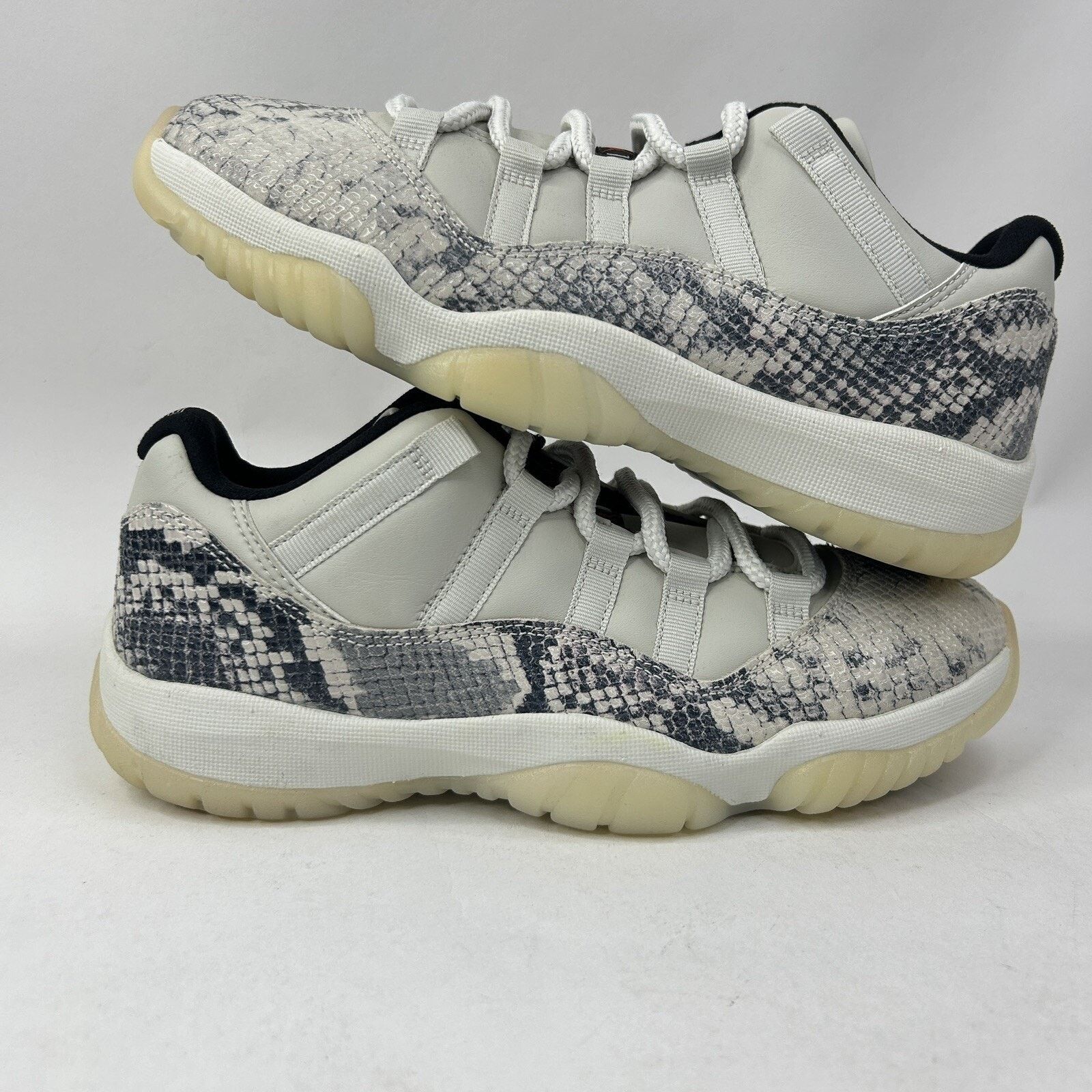 Jordan Brand Nike Air Jordan 11 Low Retro “Light Bone Snakeskin” Size US 8 / EU 41 - 1 Thumbnail