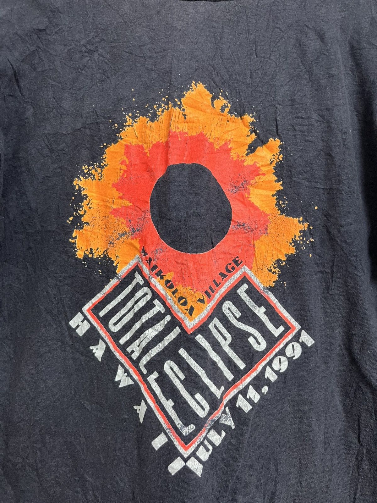 Vintage 💥True Vintage 1991 Total Eclipse Hawaii Tourists Tee Size US L / EU 52-54 / 3 - 2 Thumbnail