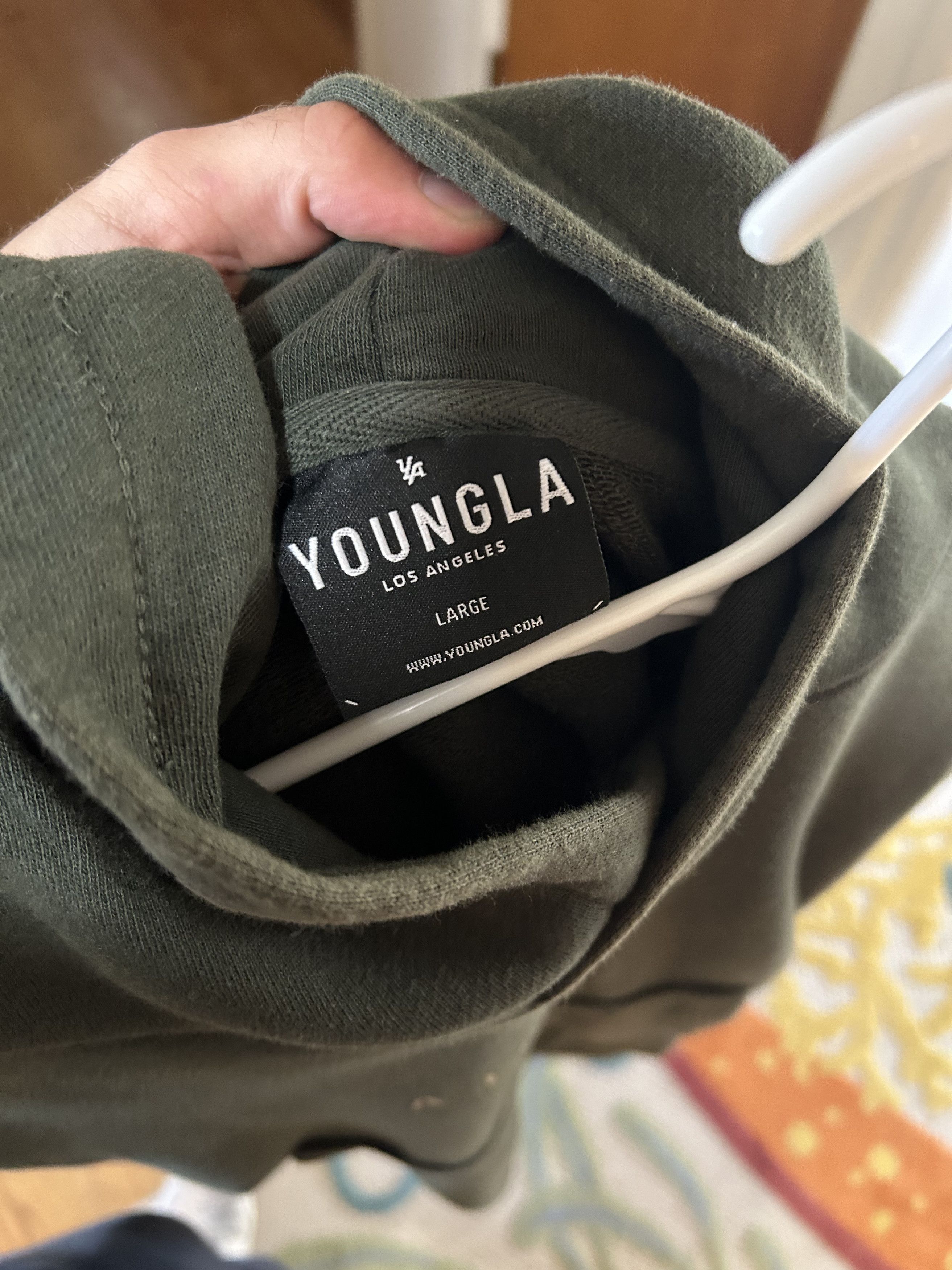 Other YoungLA Green Hoodie Size US L / EU 52-54 / 3 - 2 Thumbnail