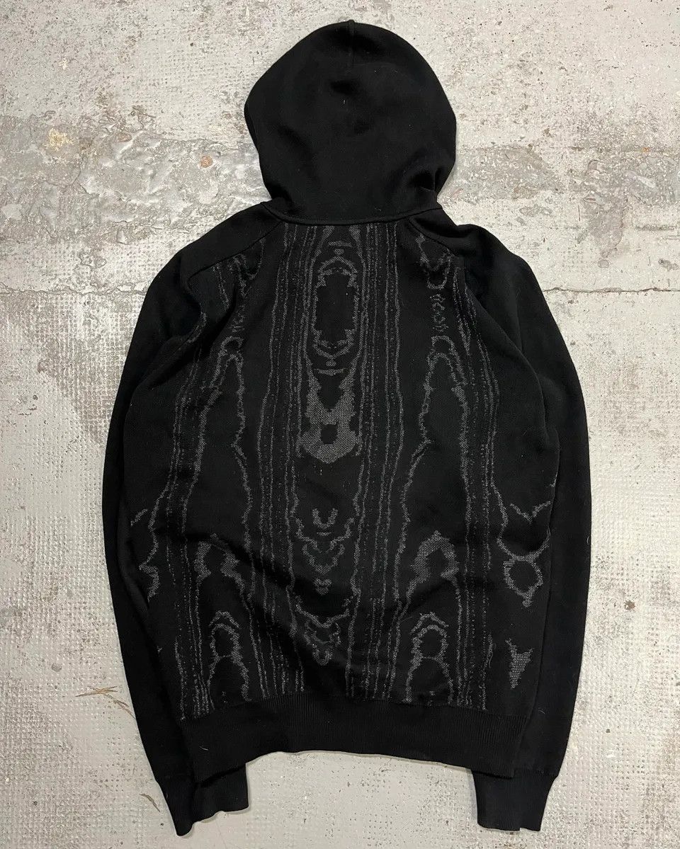 Balmain SS2017 Balmain Metallic Zip-Up Black Marble Effect Hoodie Size US L / EU 52-54 / 3 - 7 Thumbnail