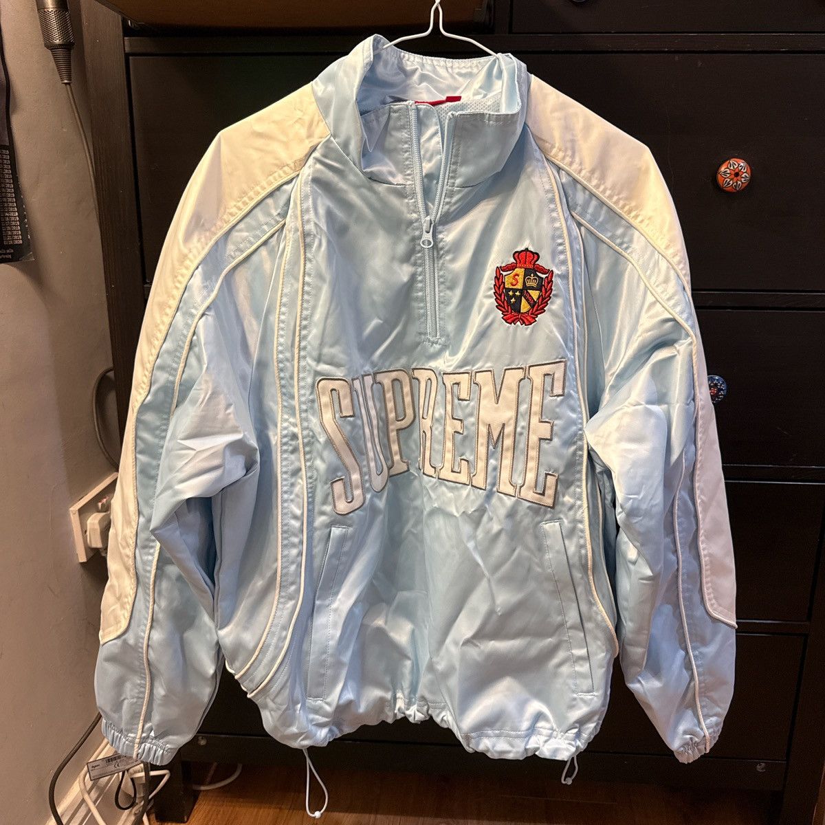 Supreme Supreme Satin Piping Pullover SS25 Size US S / EU 44-46 / 1 - 1 Thumbnail