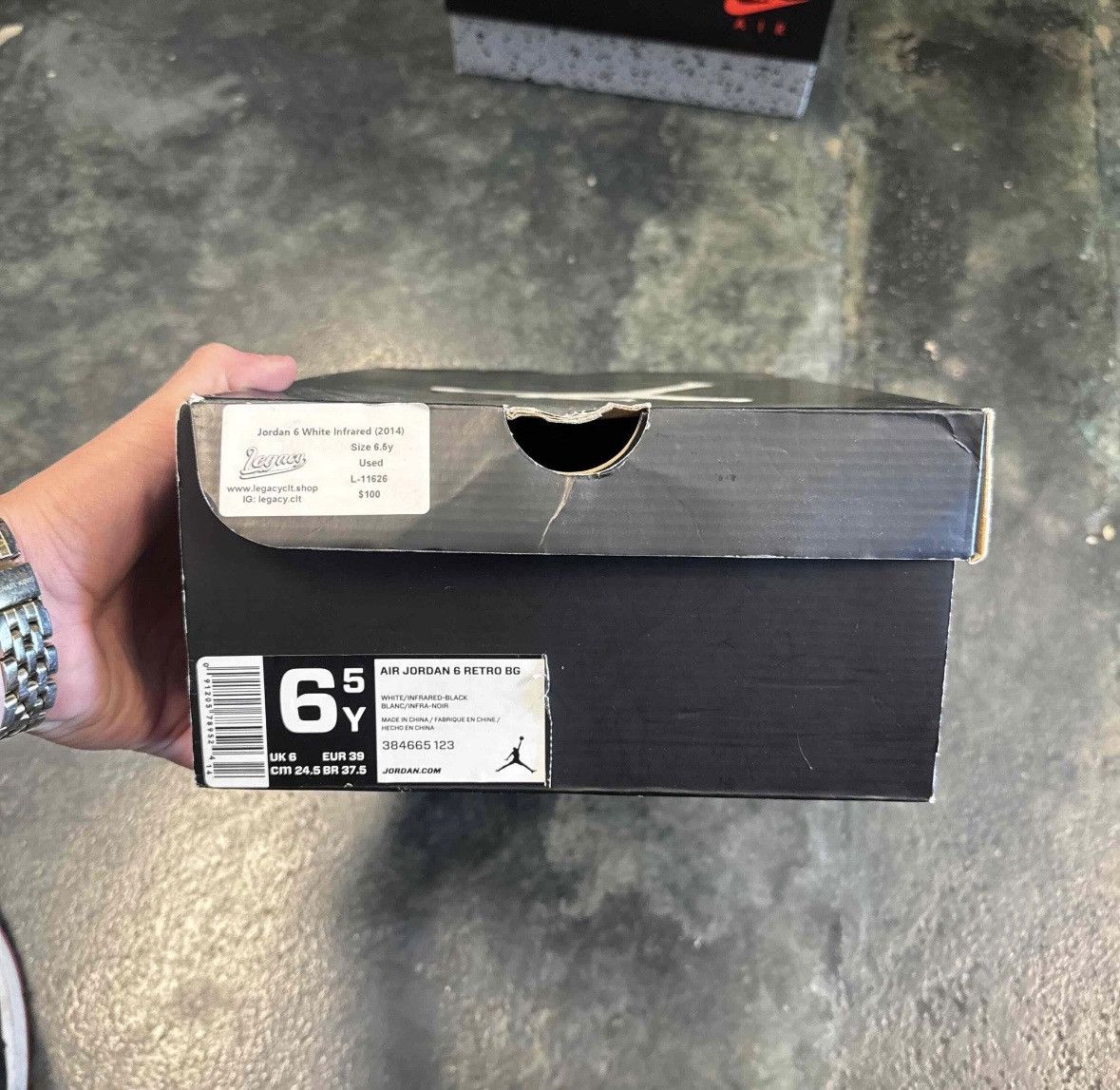 Jordan Brand Jordan 6 White Infrared Size US 6.5 / EU 39-40 - 7 Thumbnail