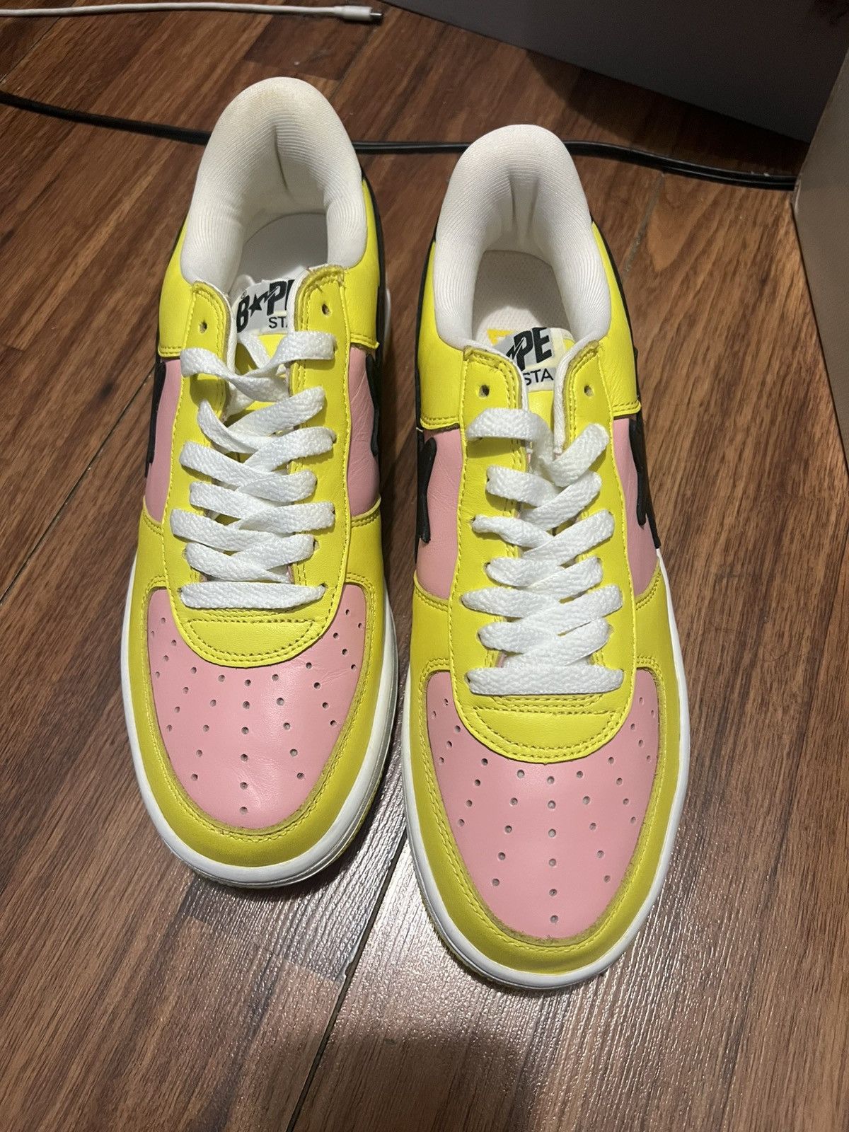 Bape bapesta FS-001 low “bapesta sneakers” Size US 9.5 / EU 42-43 - 4 Thumbnail