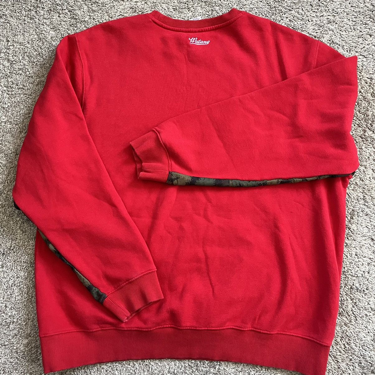 Wu-Tang Clan 🔴Wu-Tang Sweater Size 3XL CREAM Red Crewneck Raekwon WuWear Size US XXL / EU 58 / 5 - 7 Thumbnail