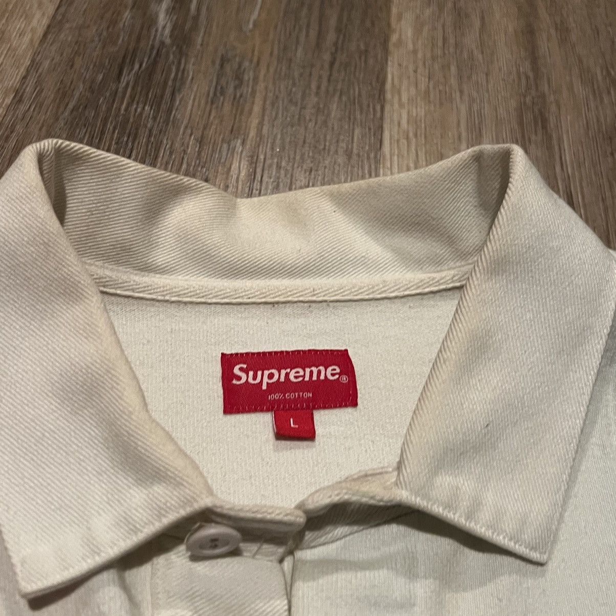 Supreme Supreme Split Box Logo Rugby Top Size US L / EU 52-54 / 3 - 9 Thumbnail