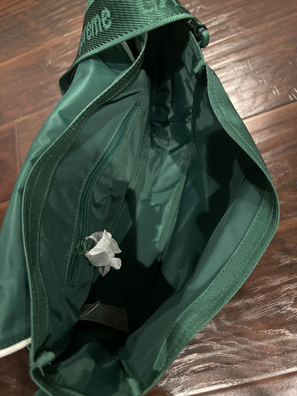 バッグ Supreme LACOSTE Small Messenger Bag Gold Lacoste × Supreme Supreme LACOSTE Small Messenger Bag | Grailed