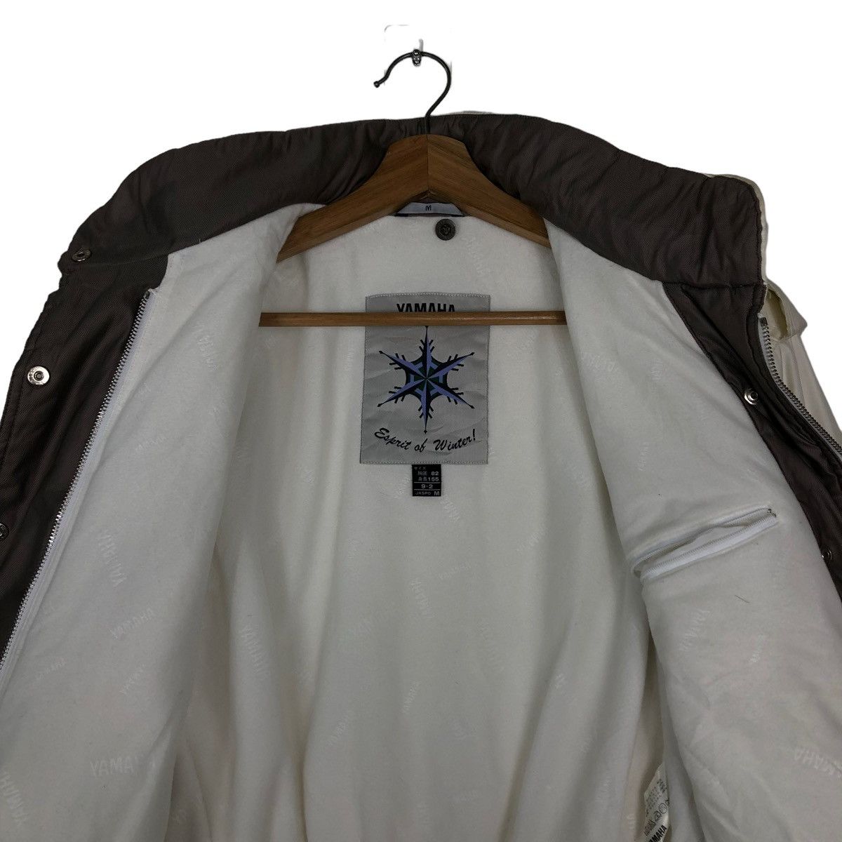 Japanese Brand 🔥Vintage Cropped Bomber Ski Jacket Racing Yamaha Japan Size US M / EU 48-50 / 2 - 13 Thumbnail