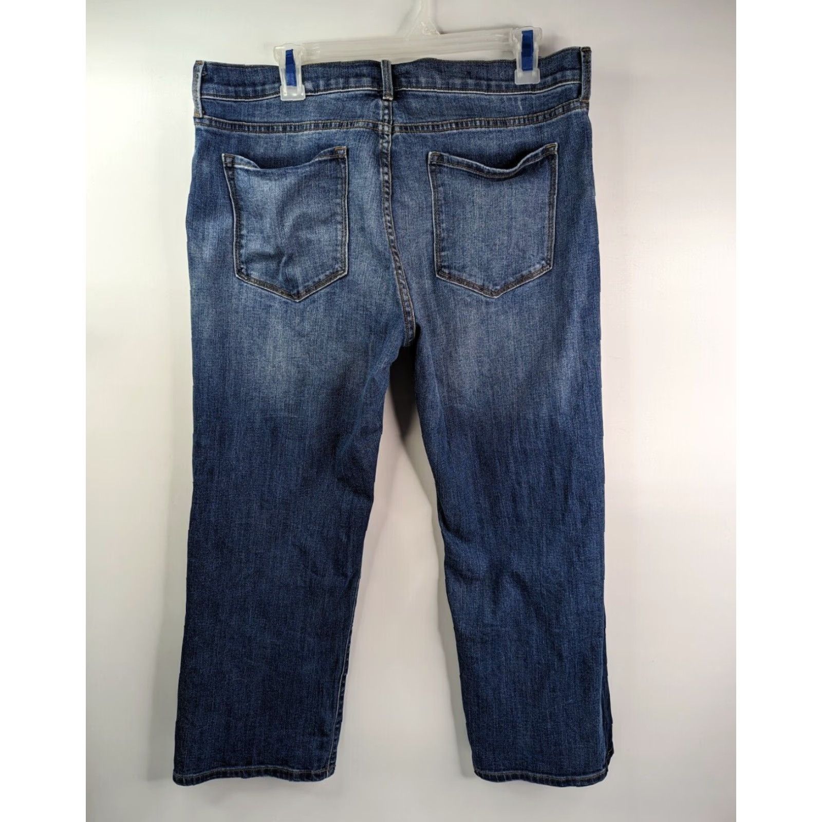 Banana Republic Banana Republic Premium Denim Side Stripe Girlfriend Blue Jeans Women’s 32 Size 24" / US 00 / IT 34 - 6 Thumbnail