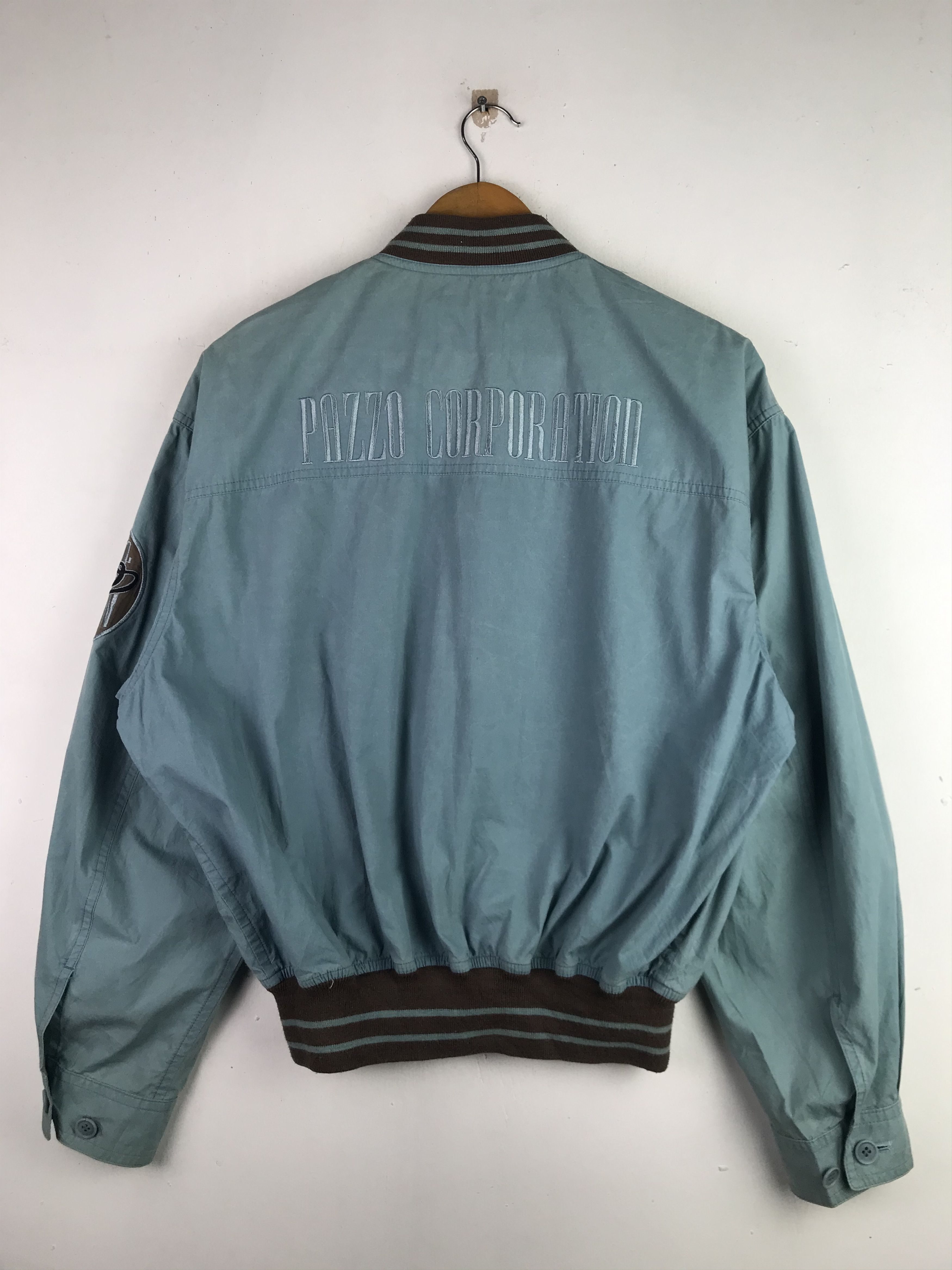 Japanese Brand × Pazzo × Vintage Vintage Pazzo Cooperation Bomber Jacket Size US XL / EU 56 / 4 - 2 Thumbnail