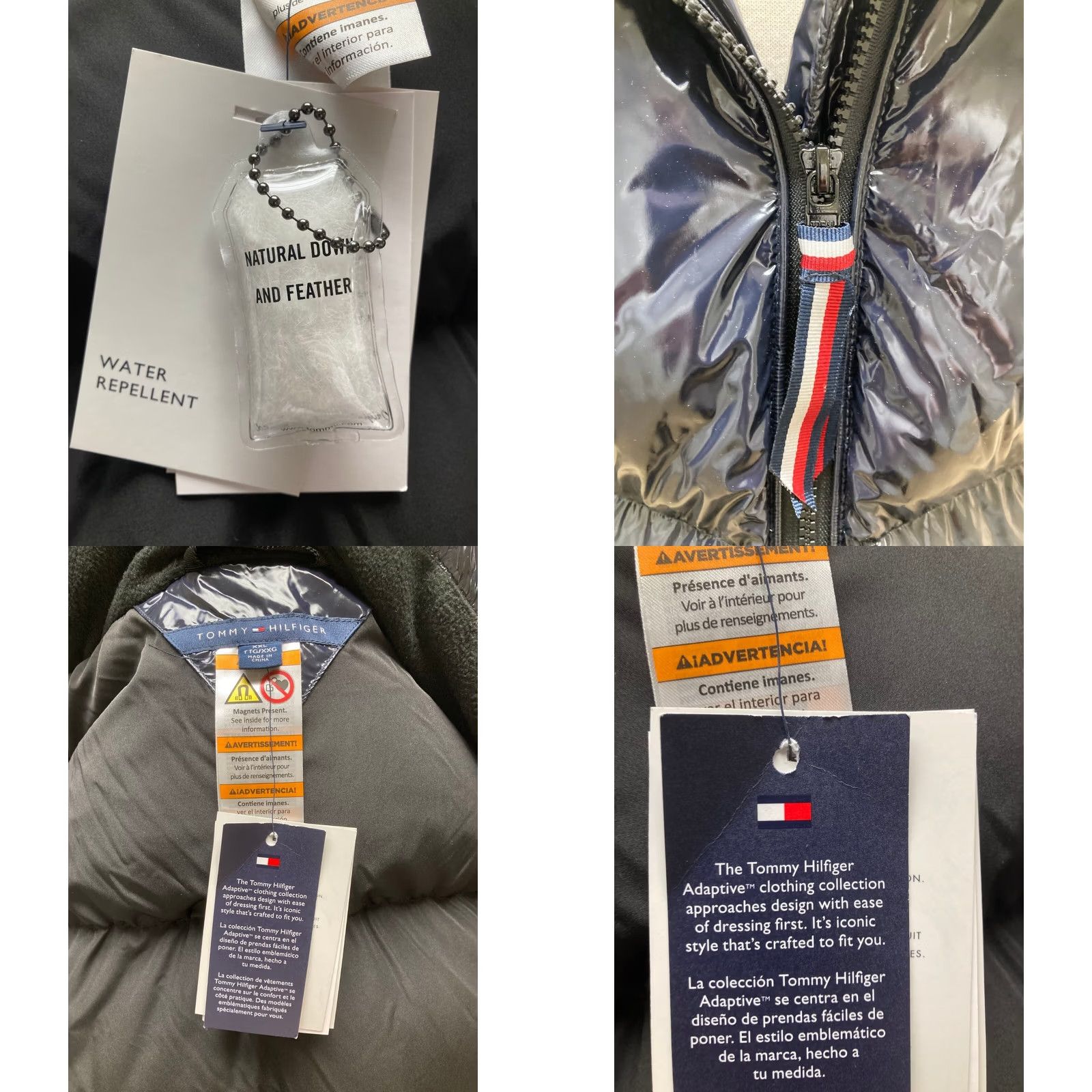 Tommy Hilfiger Tommy Hilfiger Adaptive Puffer Jacket Men's Water Resistant Ultra Down Loft Navy 2XL Size US XXL / EU 58 / 5 - 8 Thumbnail