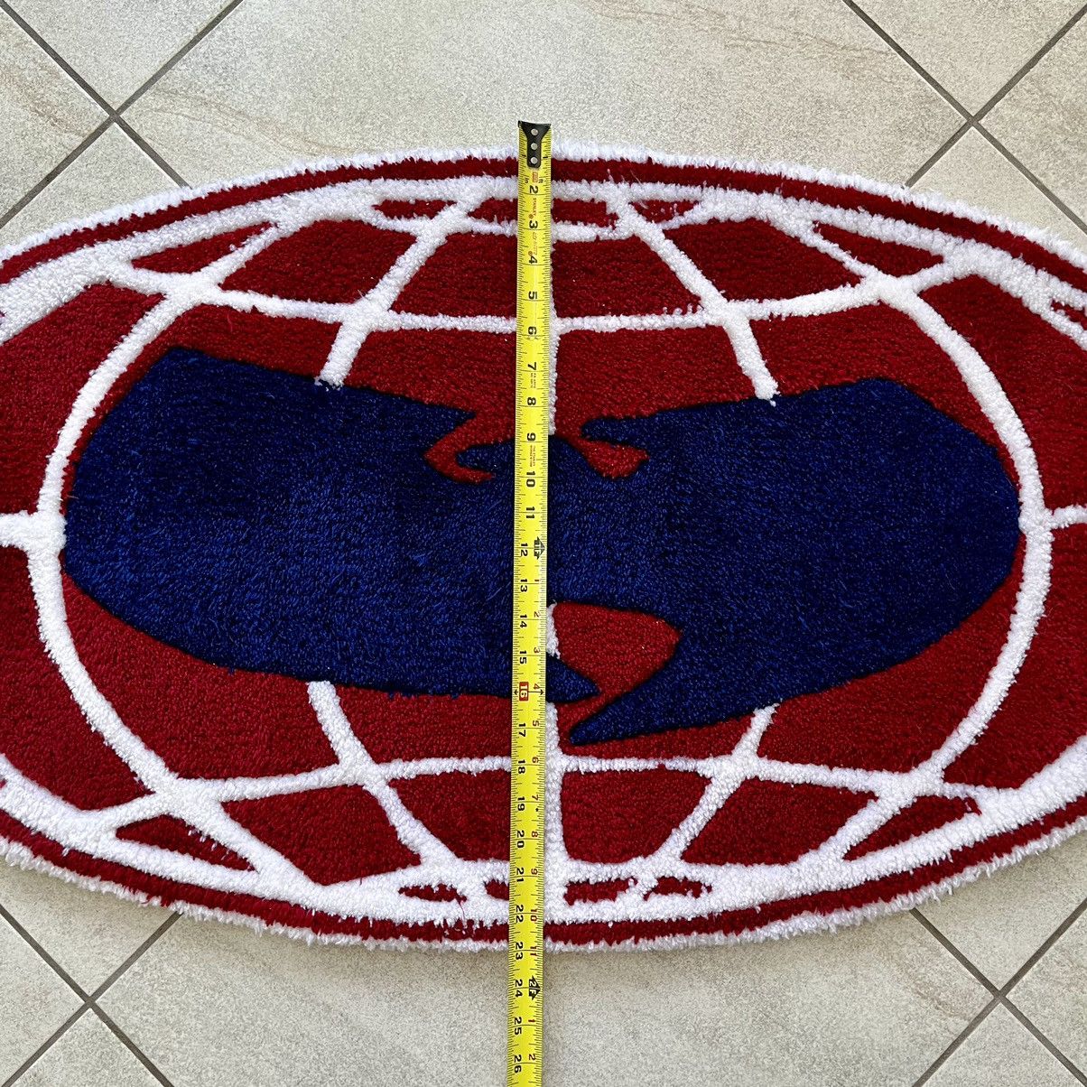 Wu-Tang Clan 🔴Wu-Tang Rug WuTang Globe Worldwide Rza Raekwon Gza Size ONE SIZE - 11 Thumbnail
