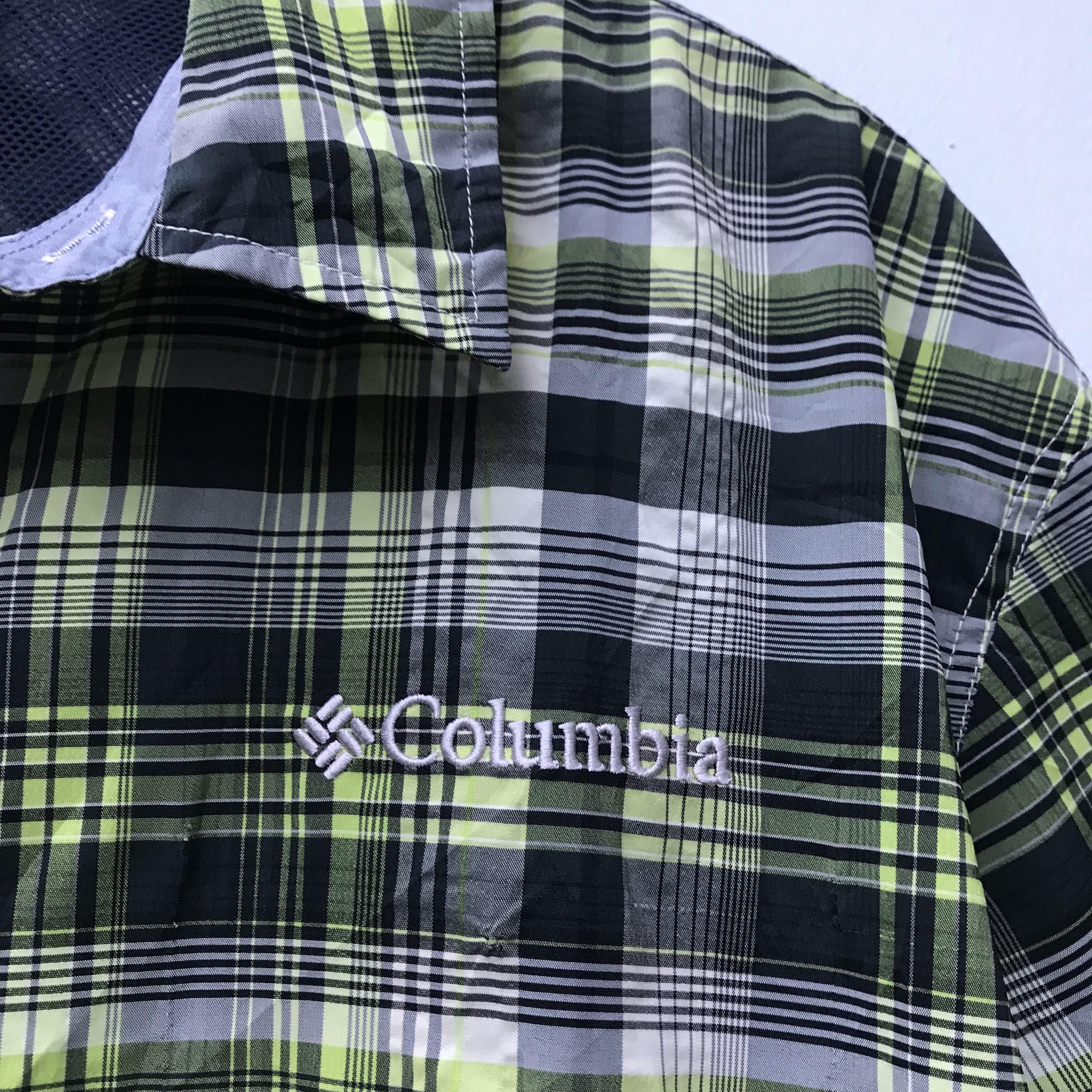 Columbia Columbia Tartan Outdoor Shirt black green Size US L / EU 52-54 / 3 - 2 Thumbnail