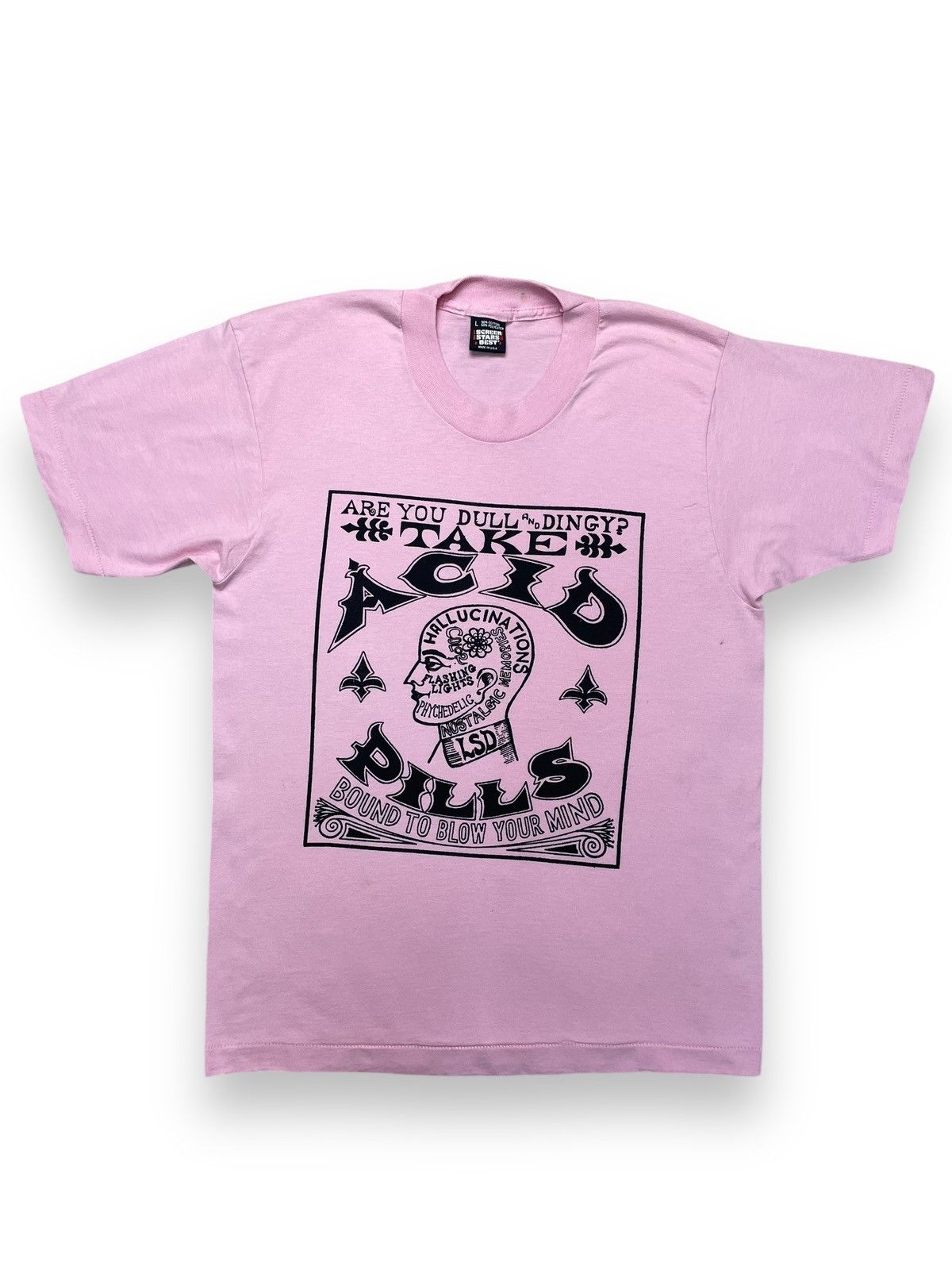 Vintage Vintage Acid Pills Psychedelic Shirt Size US L / EU 52-54 / 3 - 1 Thumbnail