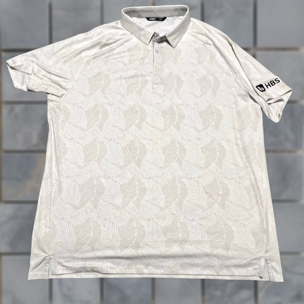 Vintage UNRL Polo Shirt Mens XXL Beige Floral All Over Print Performance Stretch Shirt Men 2XL Beige Floral All Over Print Mens XXL UNRL Polo Shirt Size US XXL / EU 58 / 5 - 1 Thumbnail