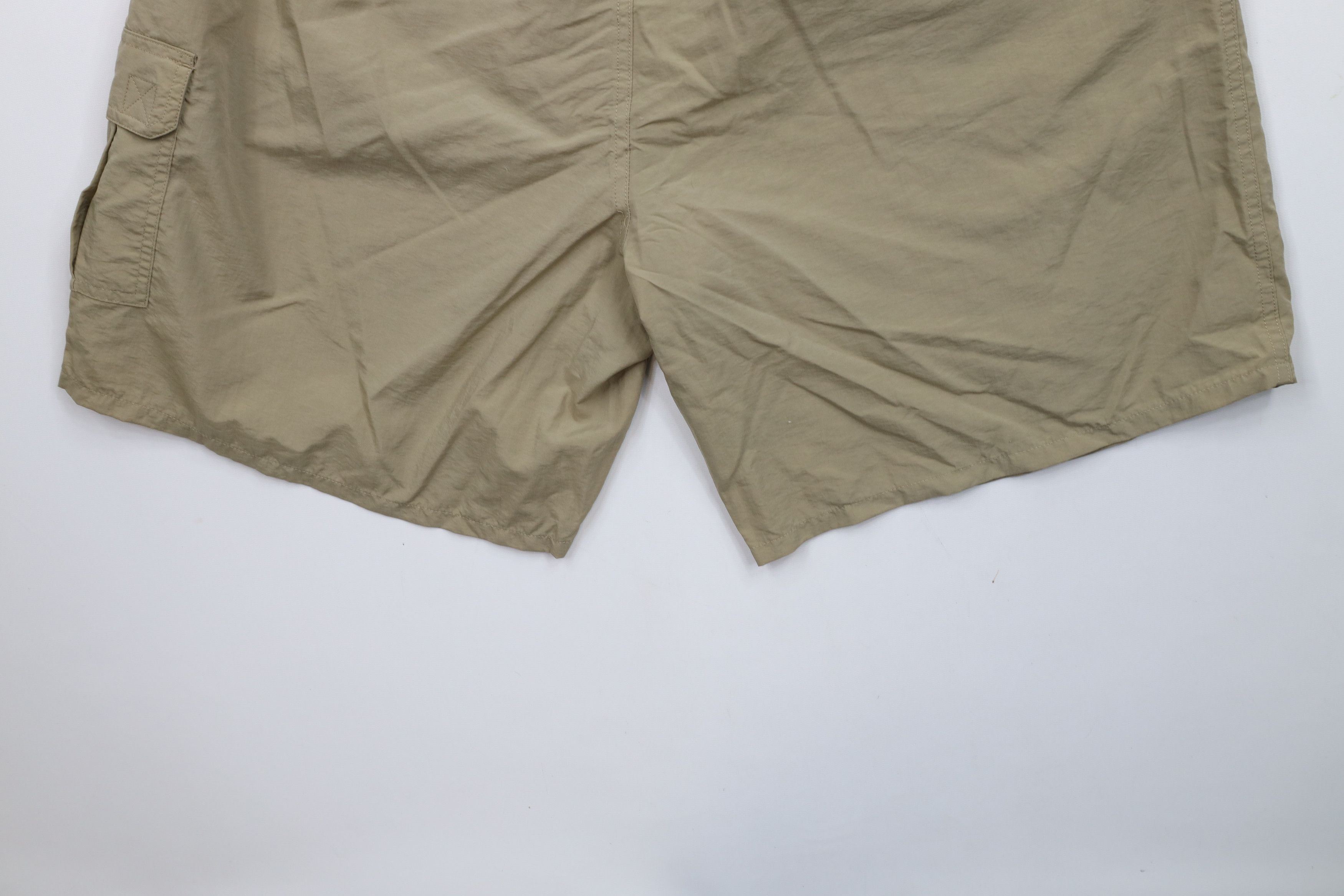 Universal Studios × Vintage Vintage 90s Universal Studios Cargo Shorts Beige Nylon Size US 38 / EU 54 - 10 Thumbnail
