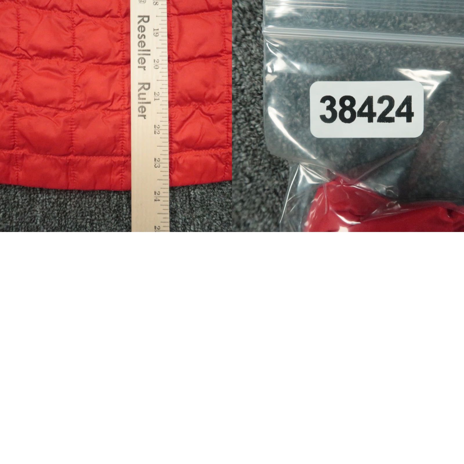 The North Face The North Face Jacket Womens Small Red Thermoball Quilted Puffer Full Zip Pocket Size S / US 4 / IT 40 - 9 Thumbnail