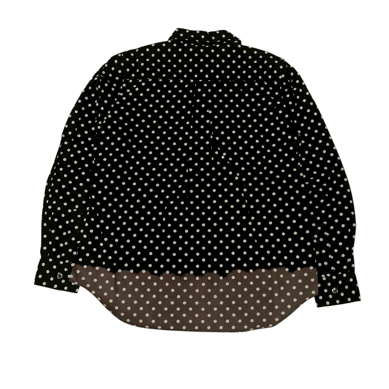 Comme des Garcons Black BLACK Comme des Garcons Polka Dot Contrast Shirt Size US S / EU 44-46 / 1 - 4 Thumbnail
