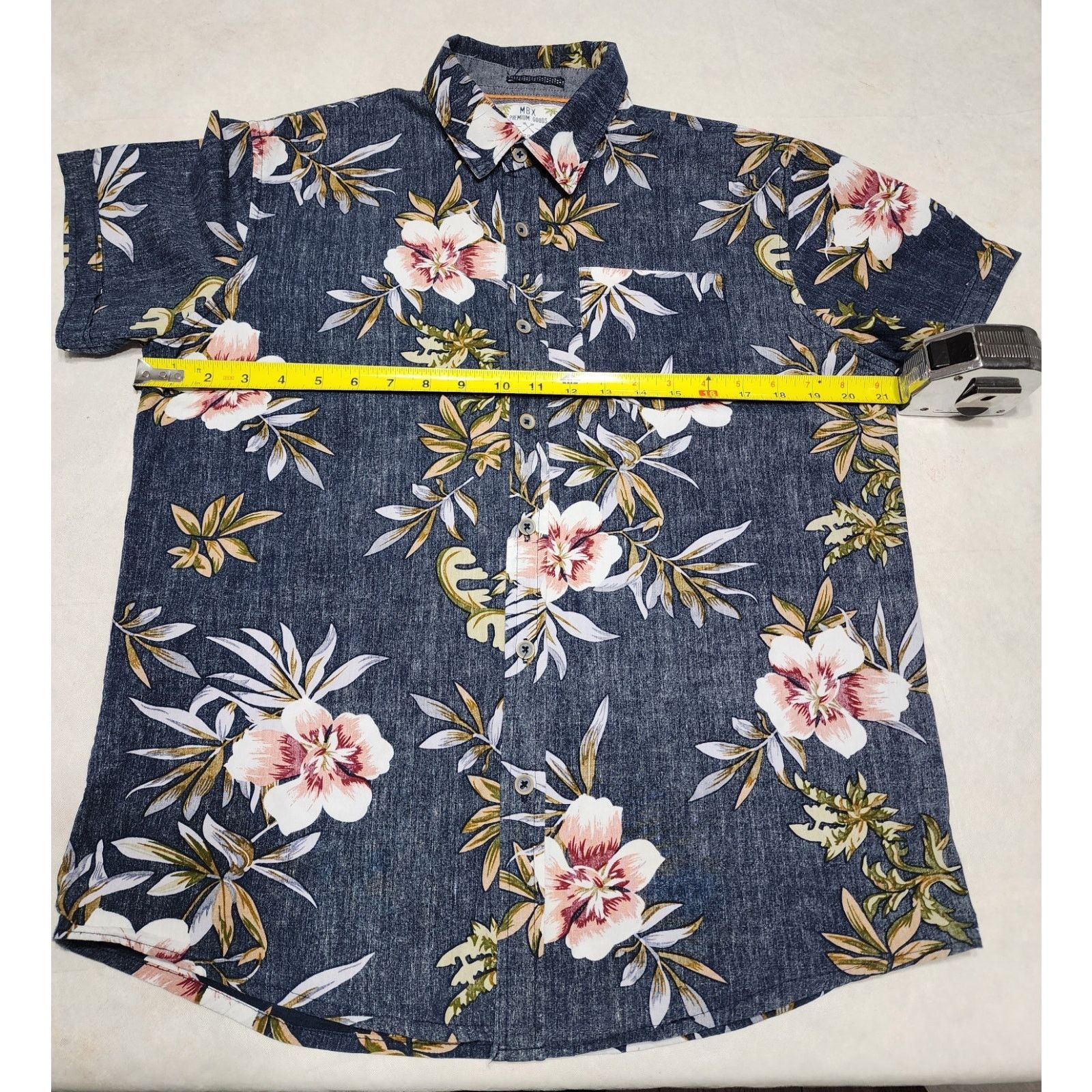 Other MBX Premium Goods Tropical Collection Paradise Men's Shirt M Size US M / EU 48-50 / 2 - 4 Thumbnail