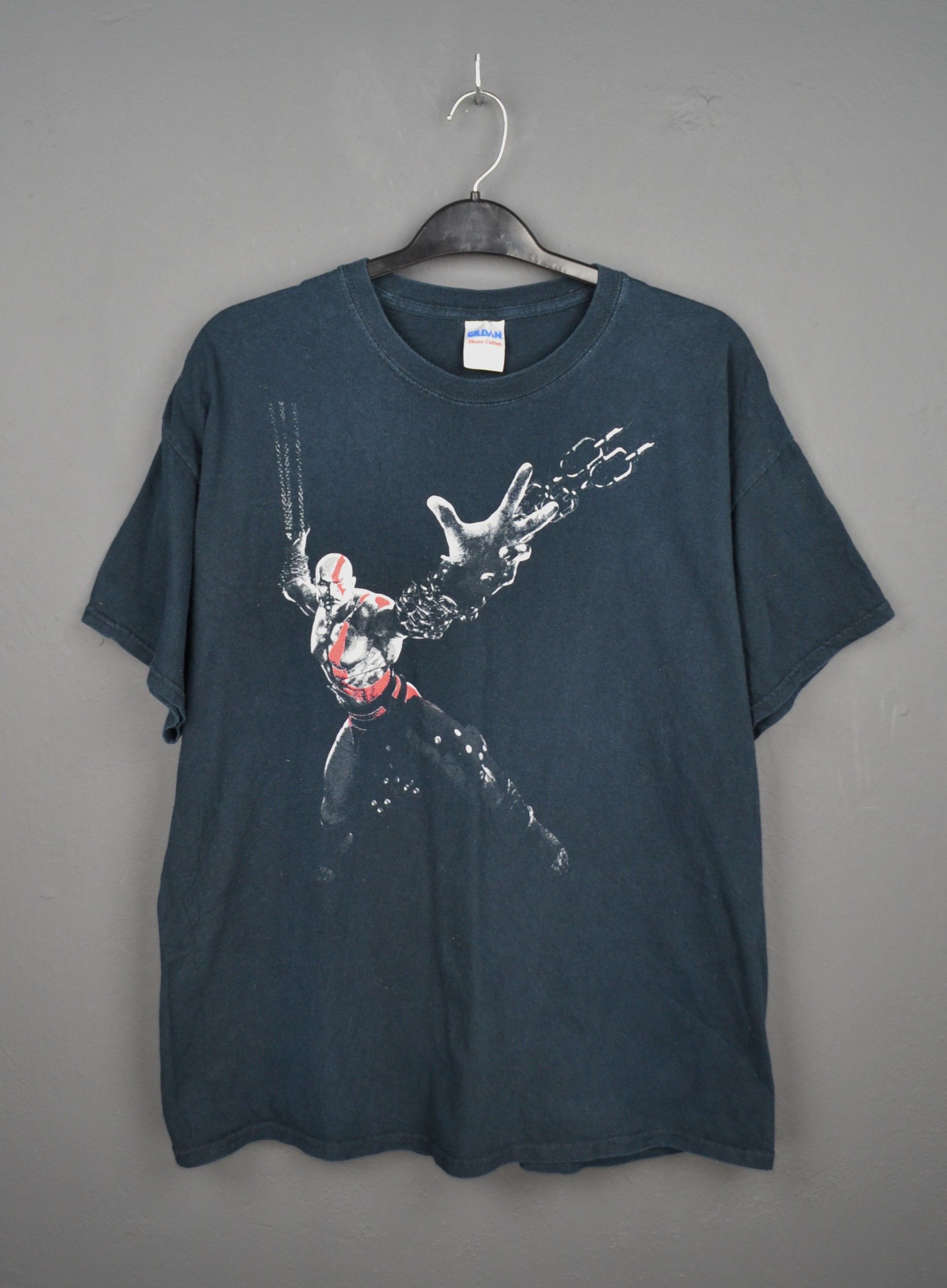 Band Tees Vintage God Of War Ascension Kratos PS3 Promo Video Game XL Size US XL / EU 56 / 4 - 3 Thumbnail