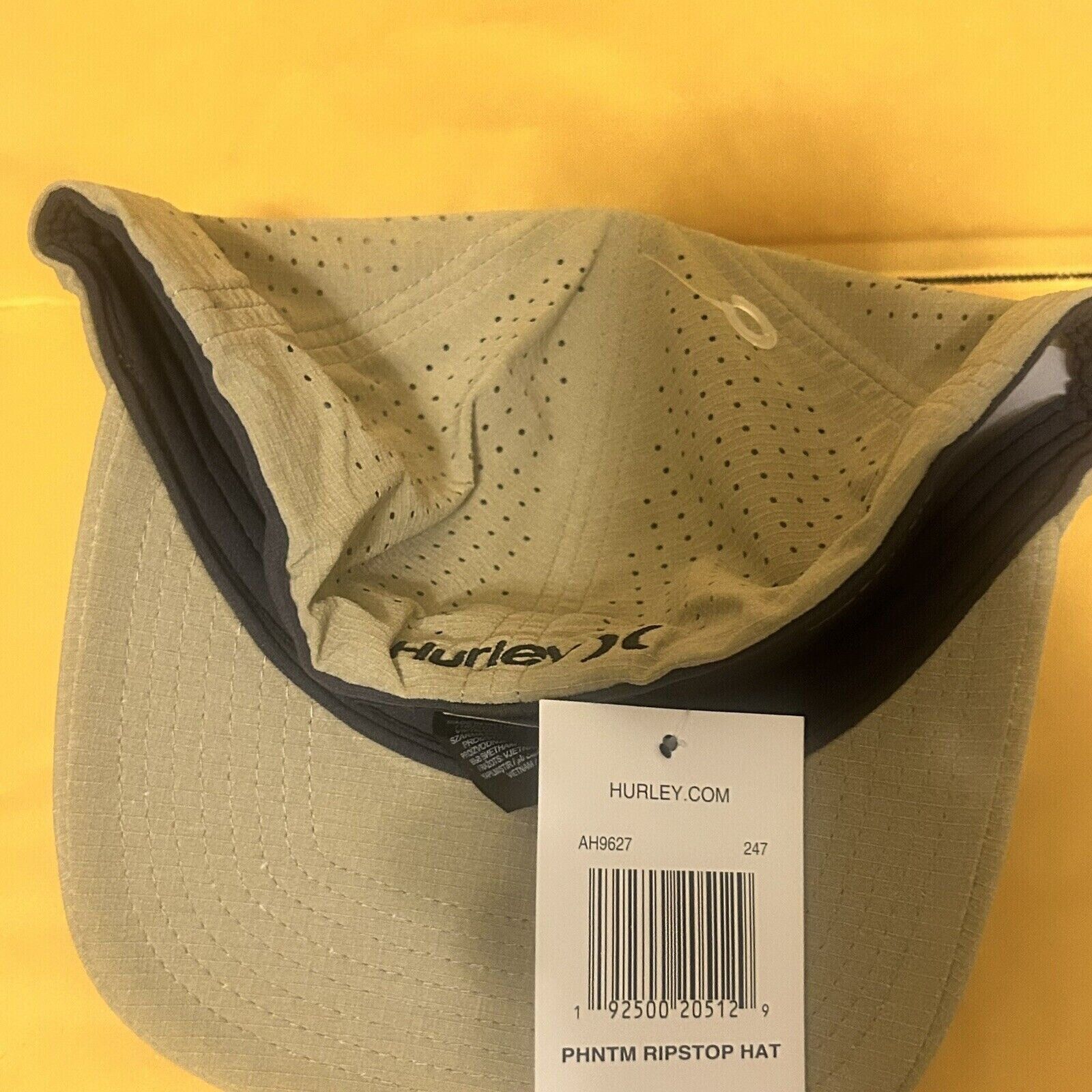 Hurley Hurley Mens Hat Phantom Ripstop Water Repellent Flex Fit Cap Size ONE SIZE - 6 Thumbnail