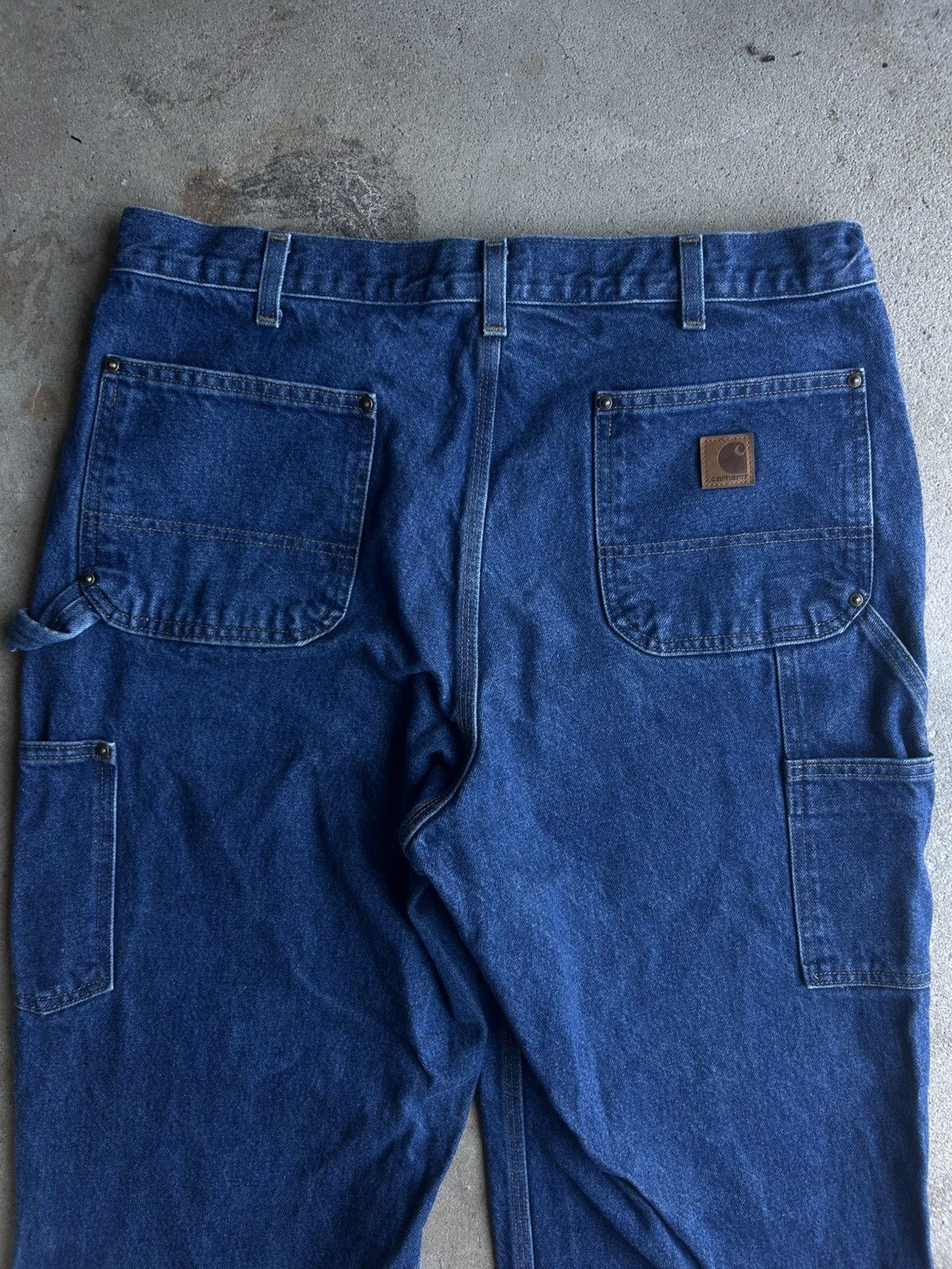 Carhartt Vintage Carhartt Denim carpenter work pants Size US 36 / EU 52 - 7 Thumbnail
