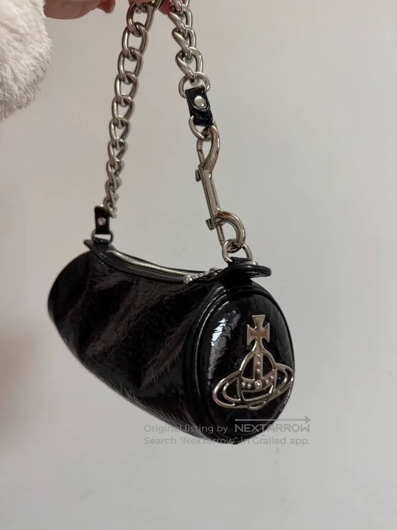 Vivienne Westwood Vivienne Westwood size os Black cylindrical armpit bag Size ONE SIZE - 1 Thumbnail