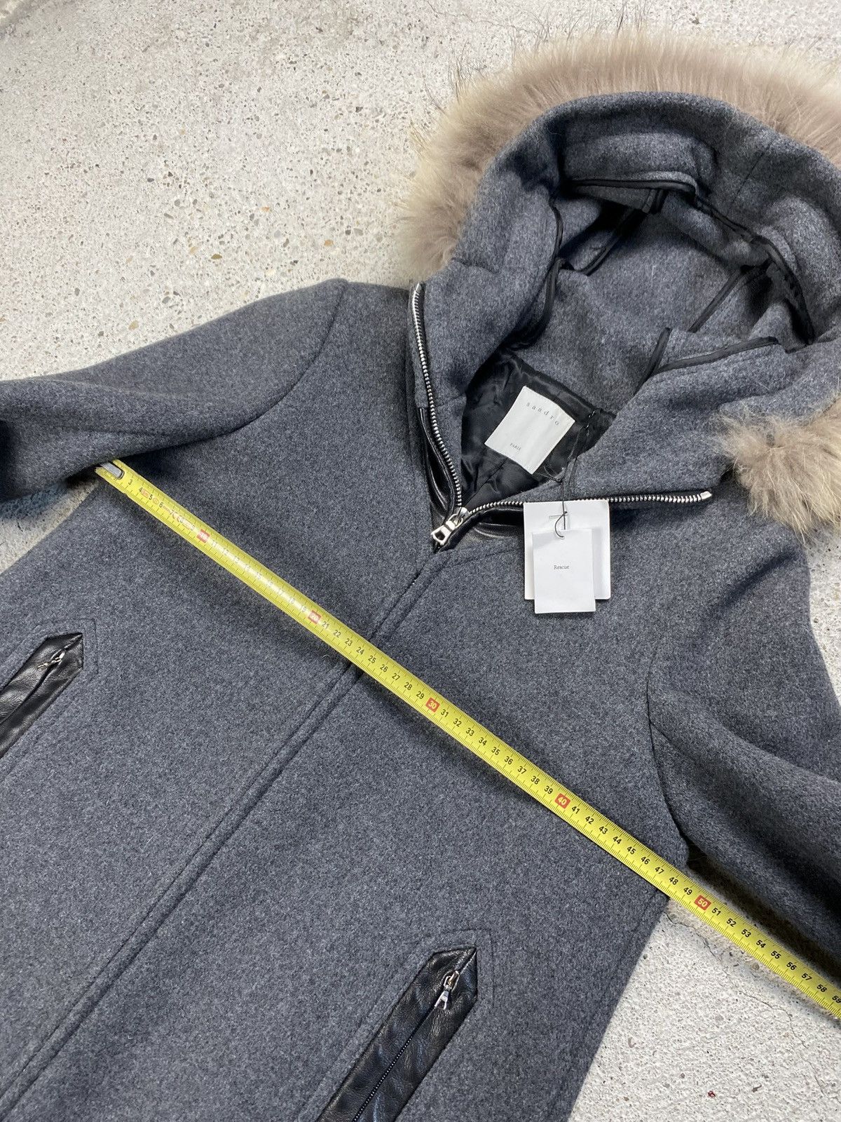 Sandro Sandro paris wool coat jacket new with tags Size M / US 6-8 / IT 42-44 - 20 Thumbnail