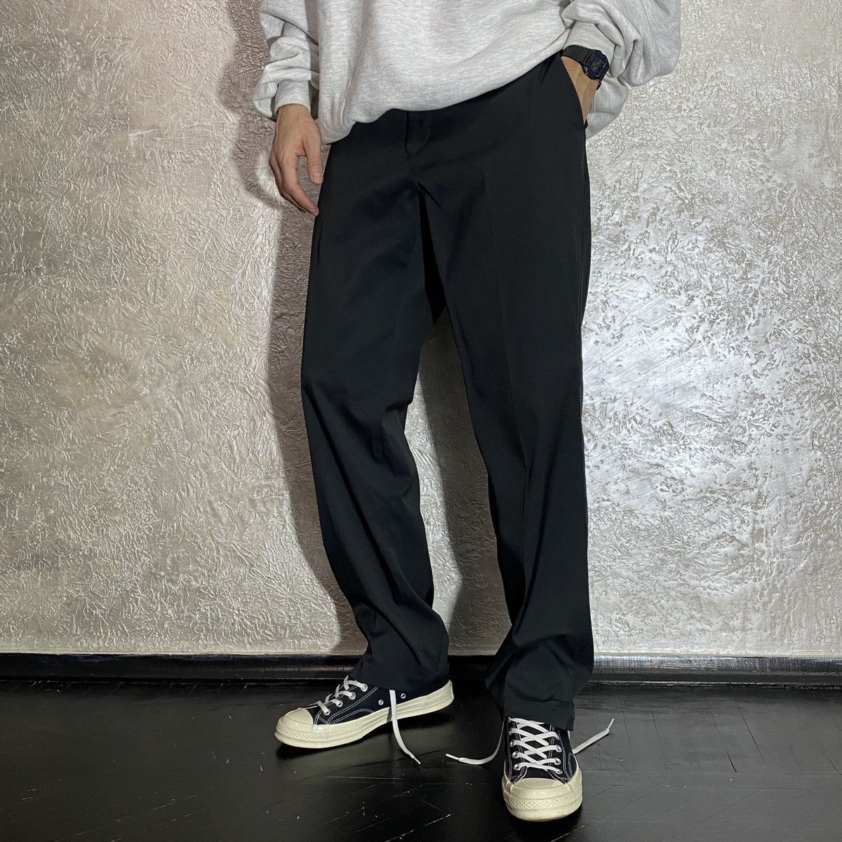Nike × Vintage Y2K Nike Golf Wet Asphalt Vintage Straight Trousers Pant 00s Size US 34 / EU 50 - 3 Thumbnail