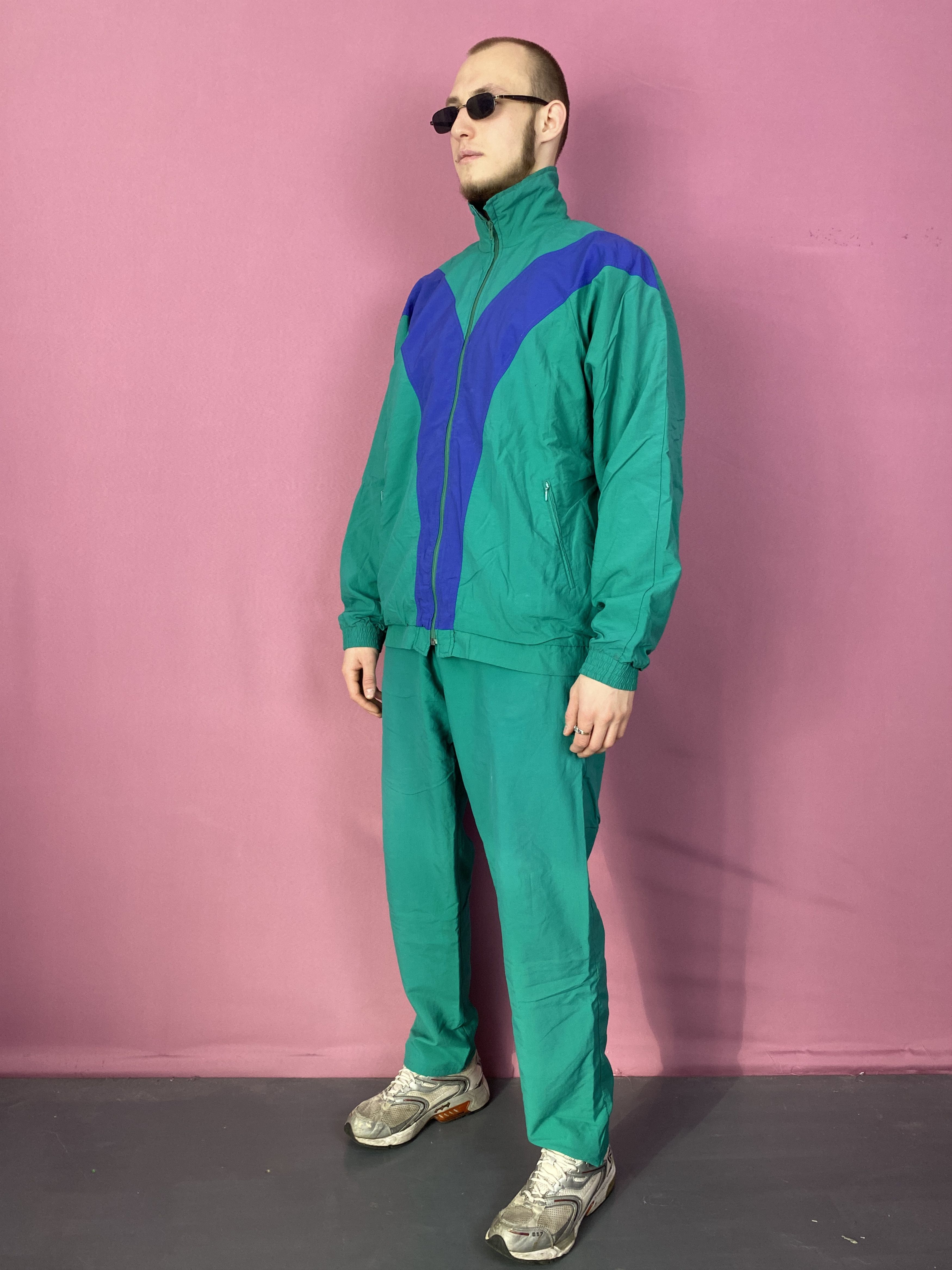 Schneiders × Vintage Schneider Vintage Men's Tracksuit Set - XL Jacket & Pants Size US XL / EU 56 / 4 - 2 Thumbnail