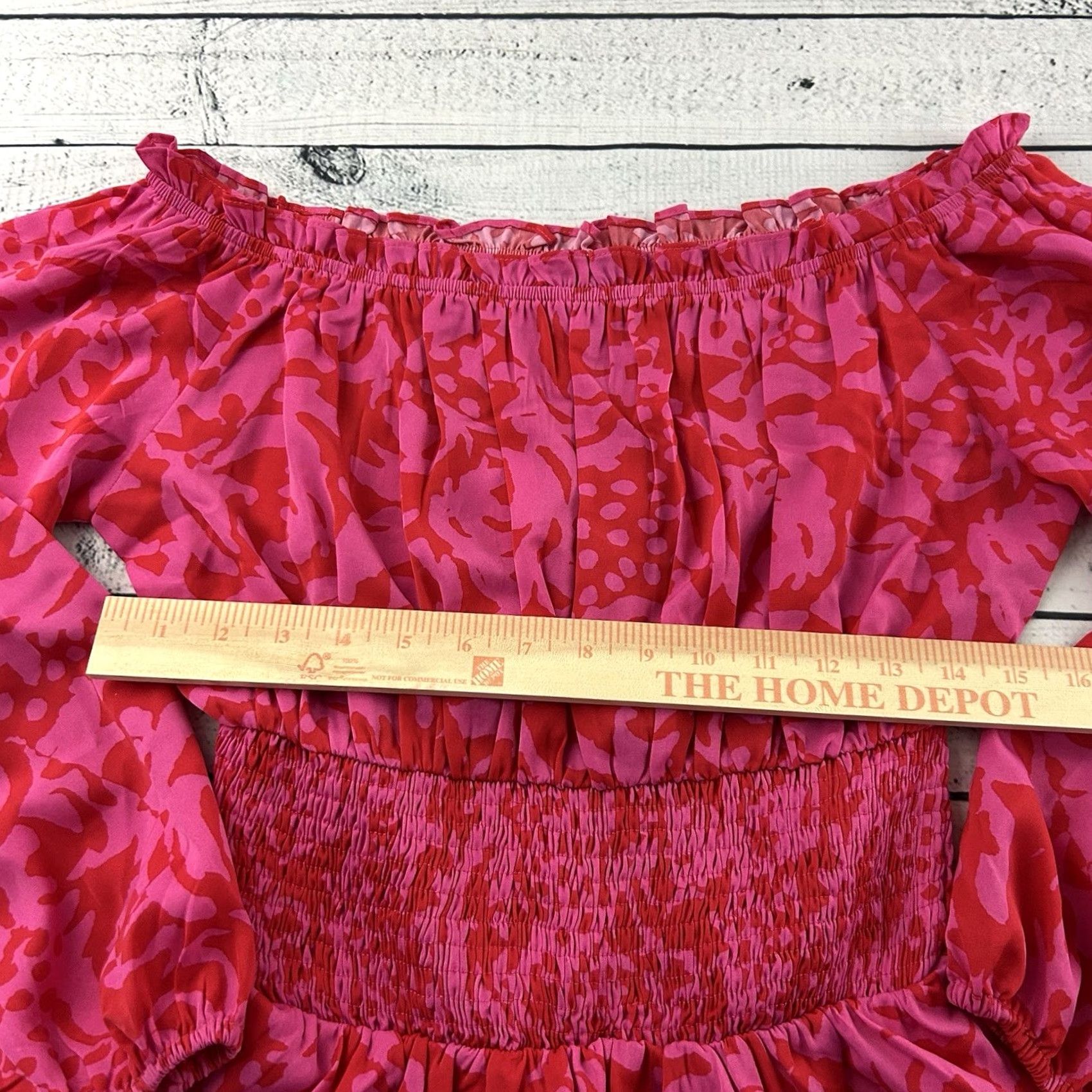 Pinko Kittenish Long Sleeve Dress Women's M Pink Short A-Line Button-Up Size M / US 6-8 / IT 42-44 - 3 Thumbnail