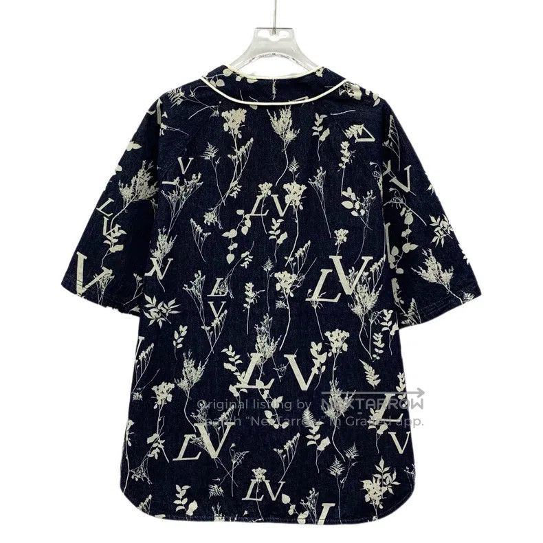 Louis Vuitton Louis Vuitton Cotton short sleeve shirt with round neck pr Size US L / EU 52-54 / 3 - 2 Thumbnail