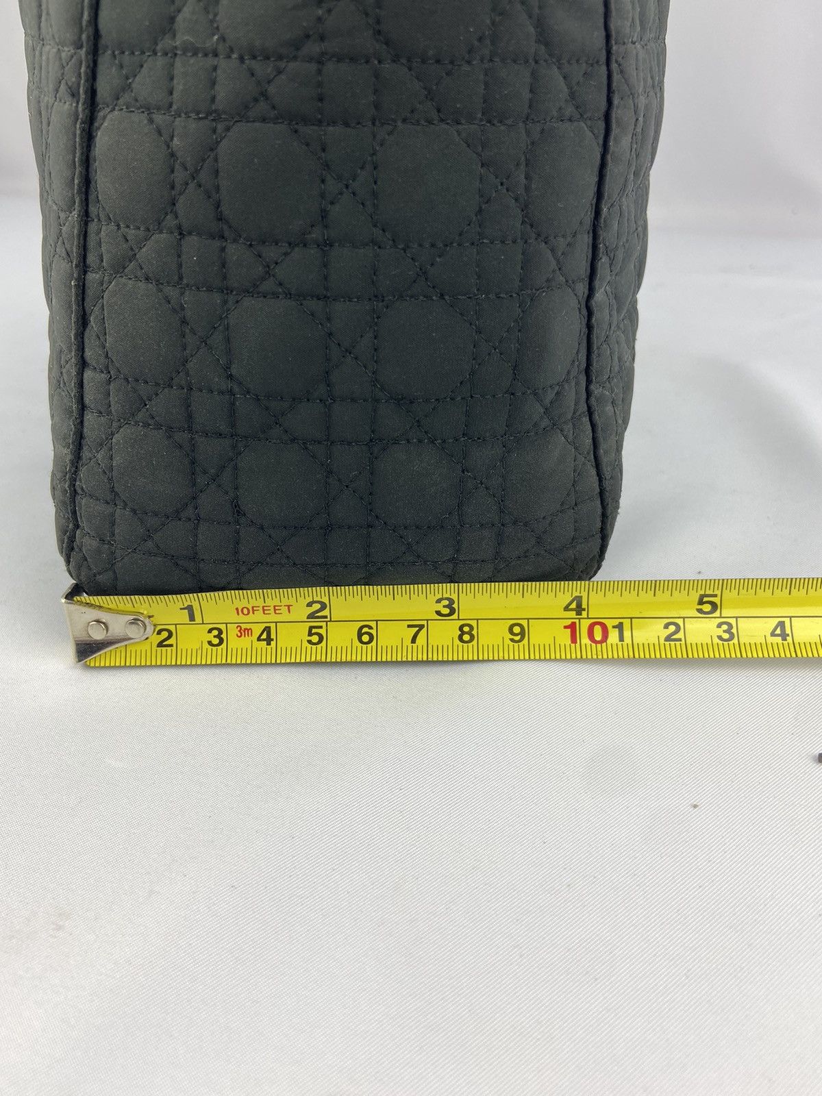 Dior Authentic Vintage Chrostian Lady Dior cannage Nylon Size ONE SIZE - 22 Thumbnail
