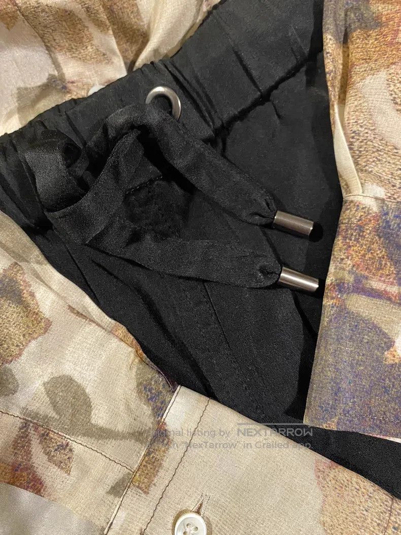 Brunello Cucinelli brunello cucinelli Black casual pants, acetate fabric smoo Size 27" / US 4 / IT 40 - 2 Thumbnail