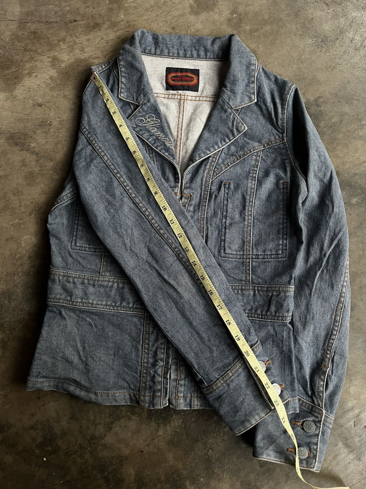 Hysteric Glamour HYSTRIC GLAMOUR VINTAGE DENIM JEANS JACKET JAPANESE Size US M / EU 48-50 / 2 - 13 Thumbnail