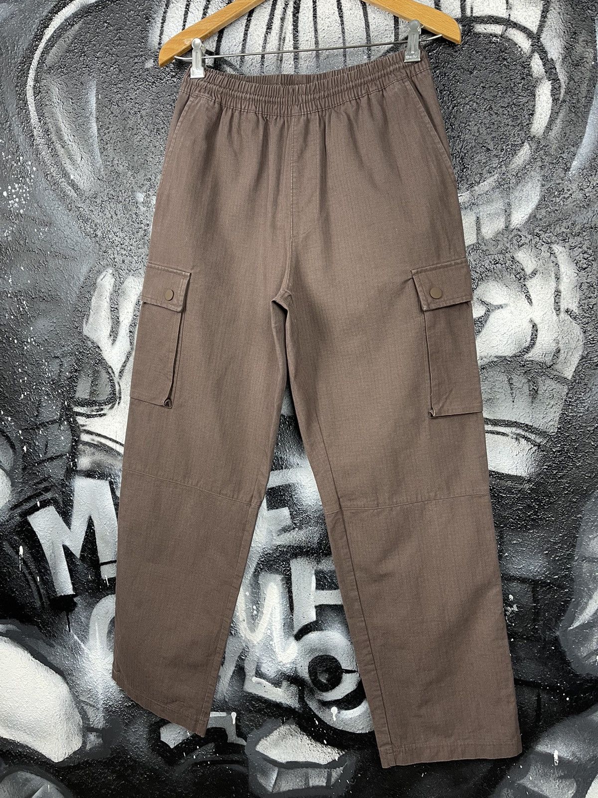 Adidas Adidas Originals Embroidered Logo Brown Regular Cargo Pants Men’s Size Small Size US 30 / EU 46 - 4 Thumbnail